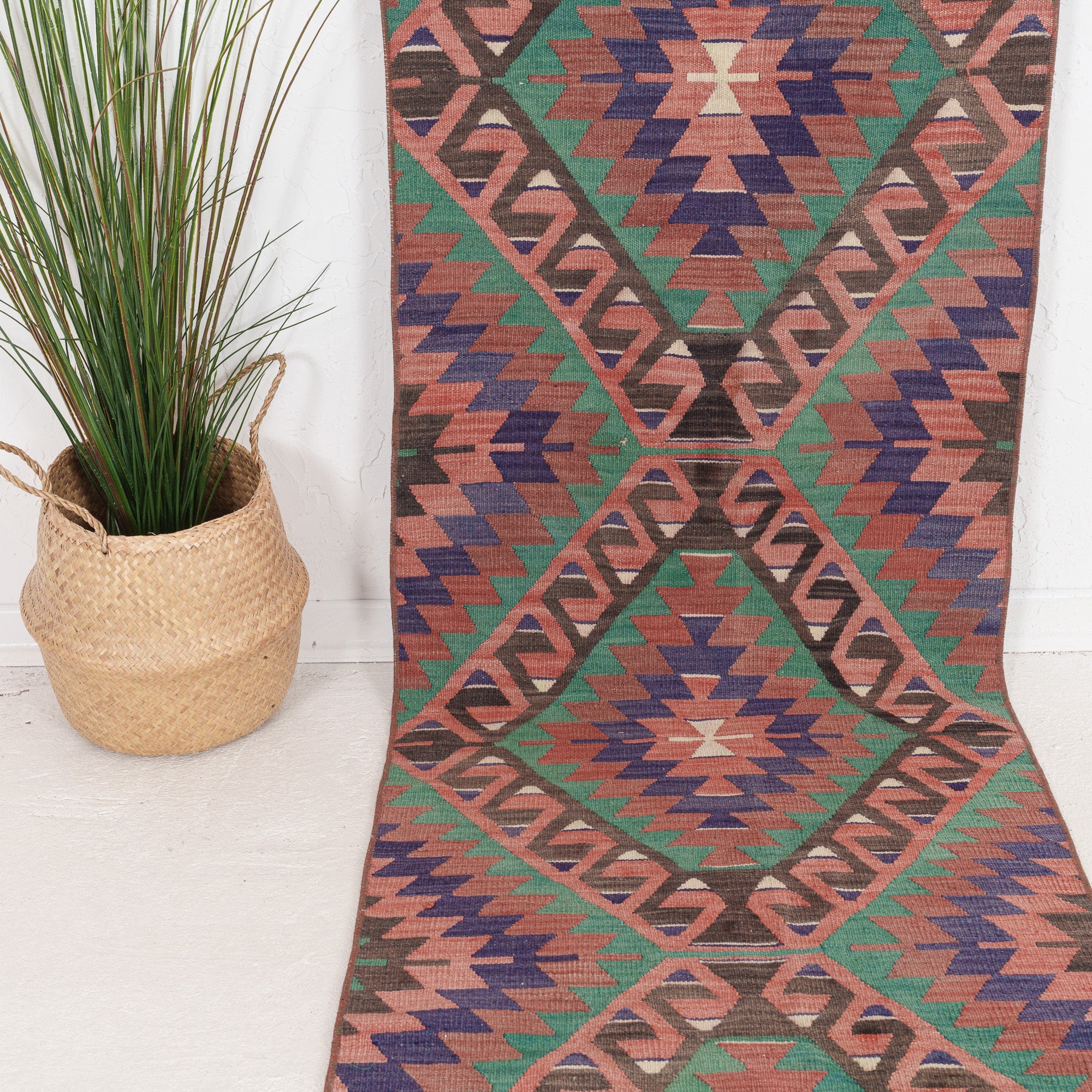 Urielaria - Vintage Turkish Runner Rug