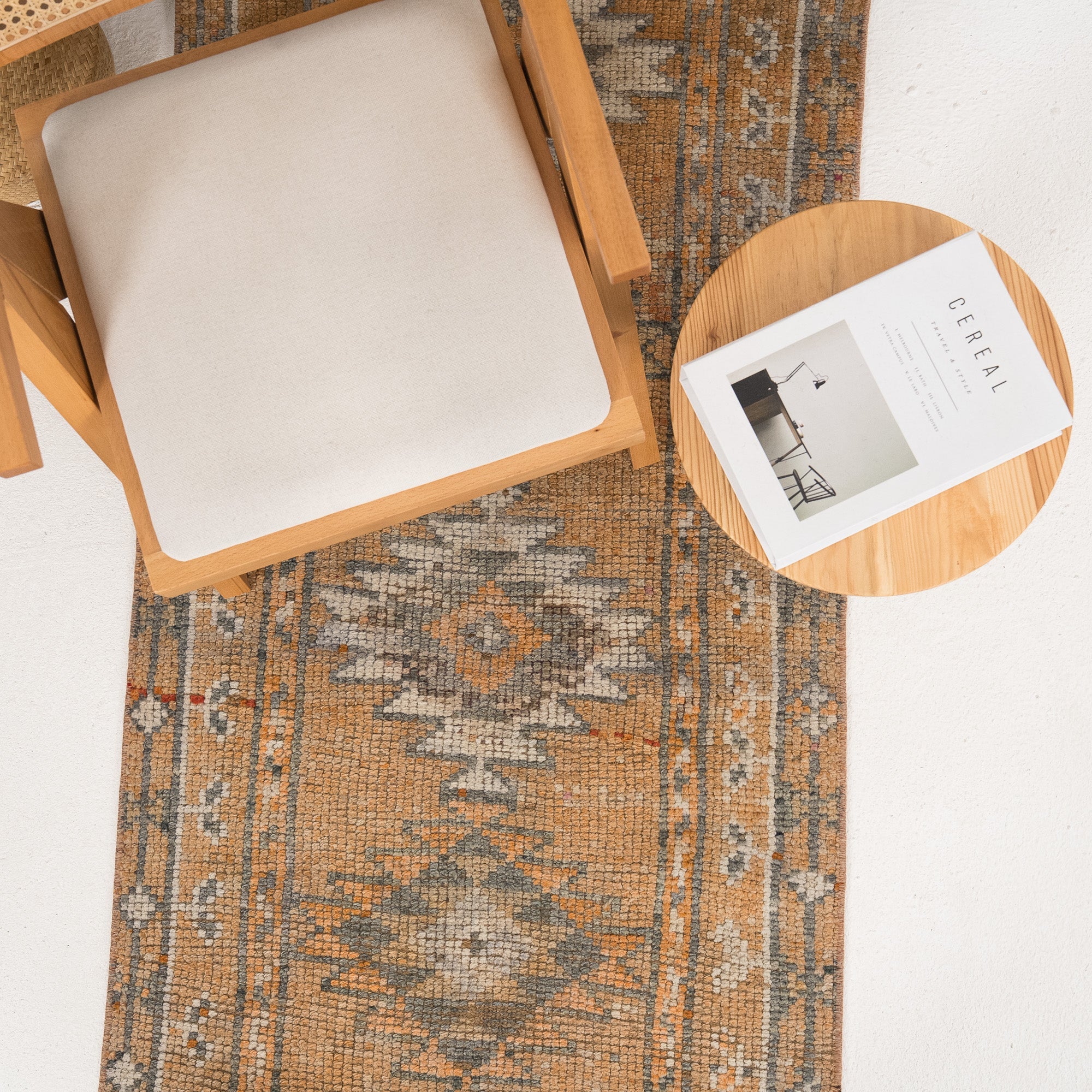 Velosia - Vintage Turkish Runner Rug