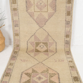 Serivelle - Vintage Turkish Runner Rug