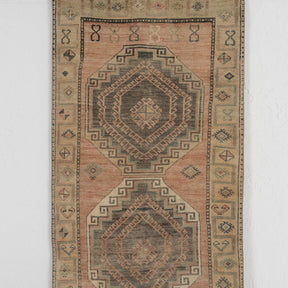 turkish made 3x10 runner rug, adding character to any entryway, hallway, bedroom, kitchen