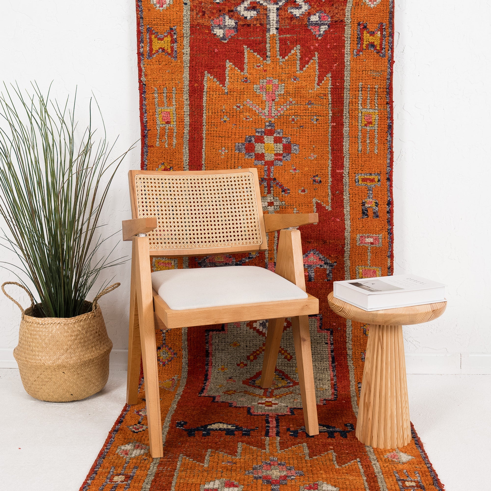 Rosavyn - Vintage Turkish Runner Rug