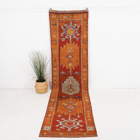 Rosavyn - Vintage Turkish Runner Rug