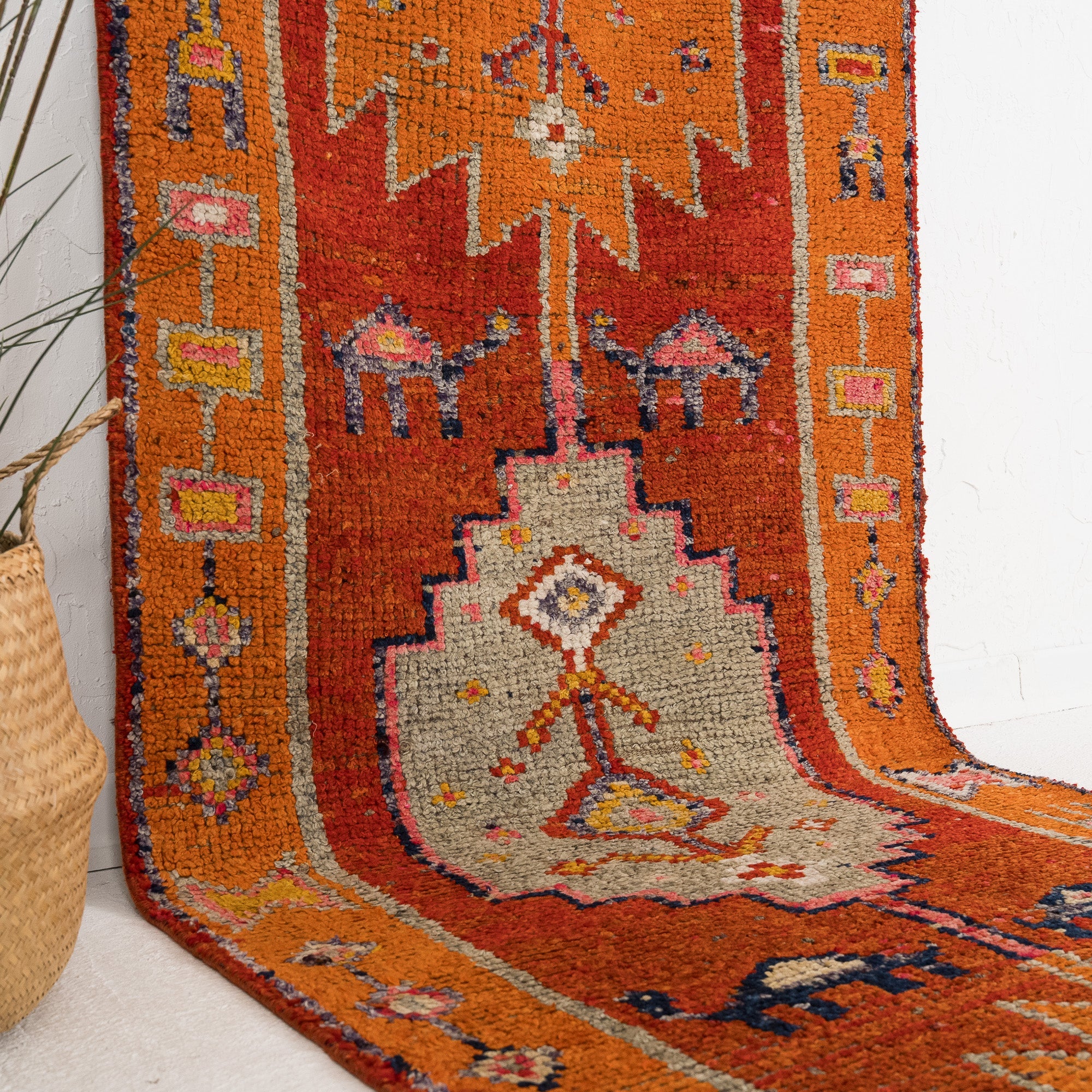 Rosavyn - Vintage Turkish Runner Rug