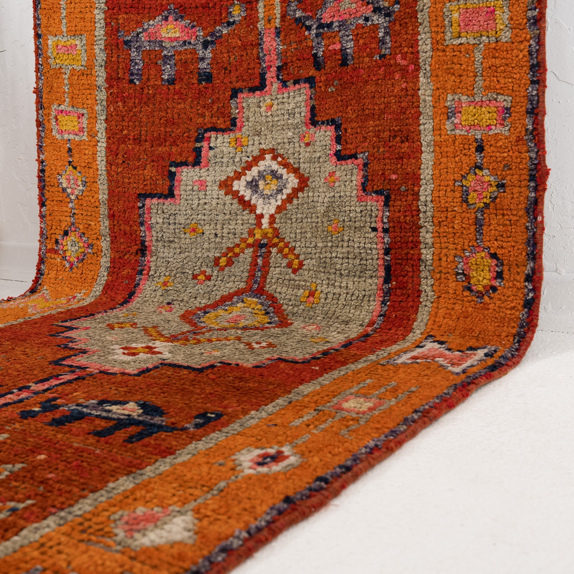 Rosavyn - Vintage Turkish Runner Rug