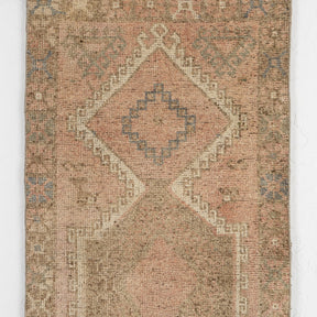 turkish made 3x10 runner rug, adding character to any entryway, hallway, bedroom, kitchen