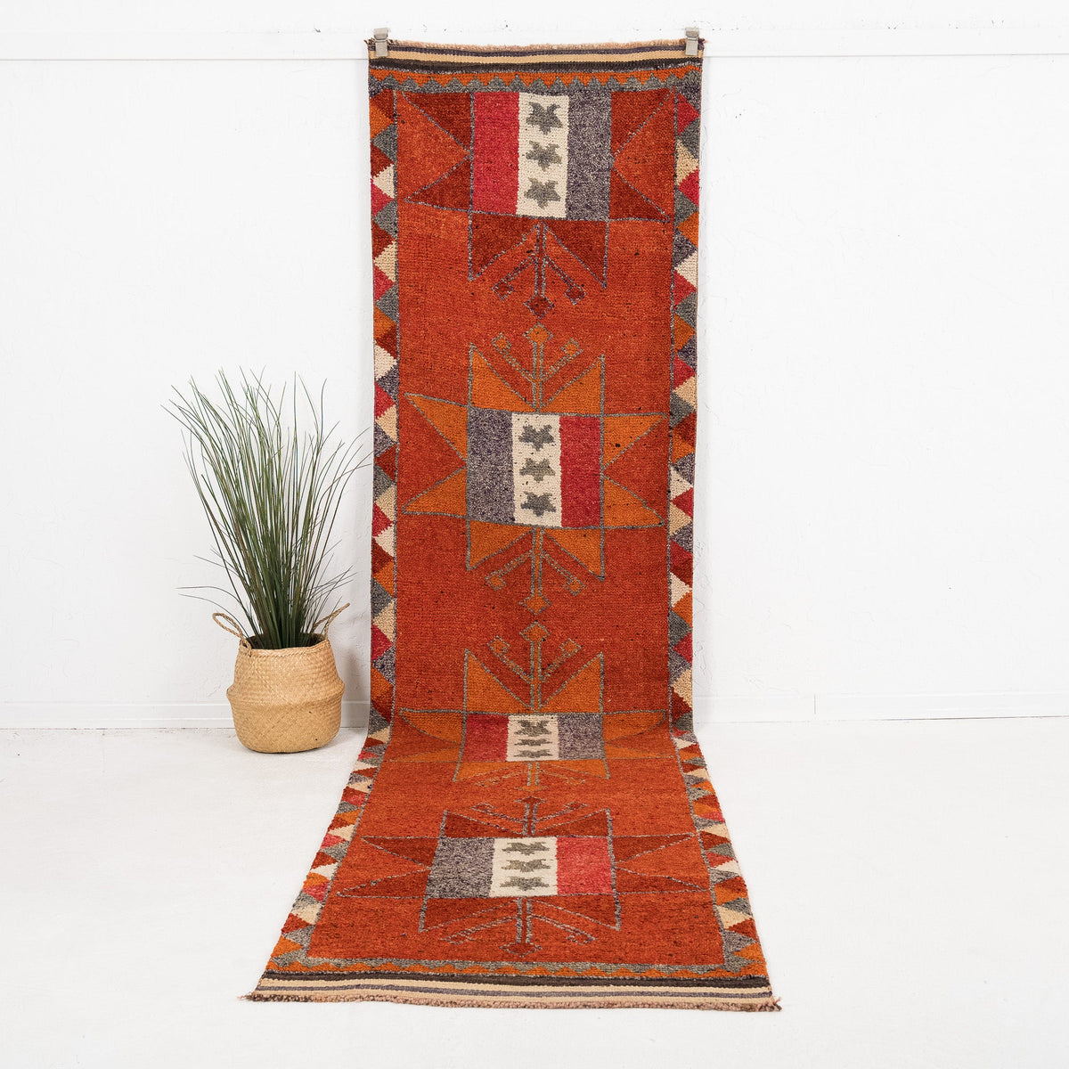 Meliryn - Vintage Turkish Runner Rug