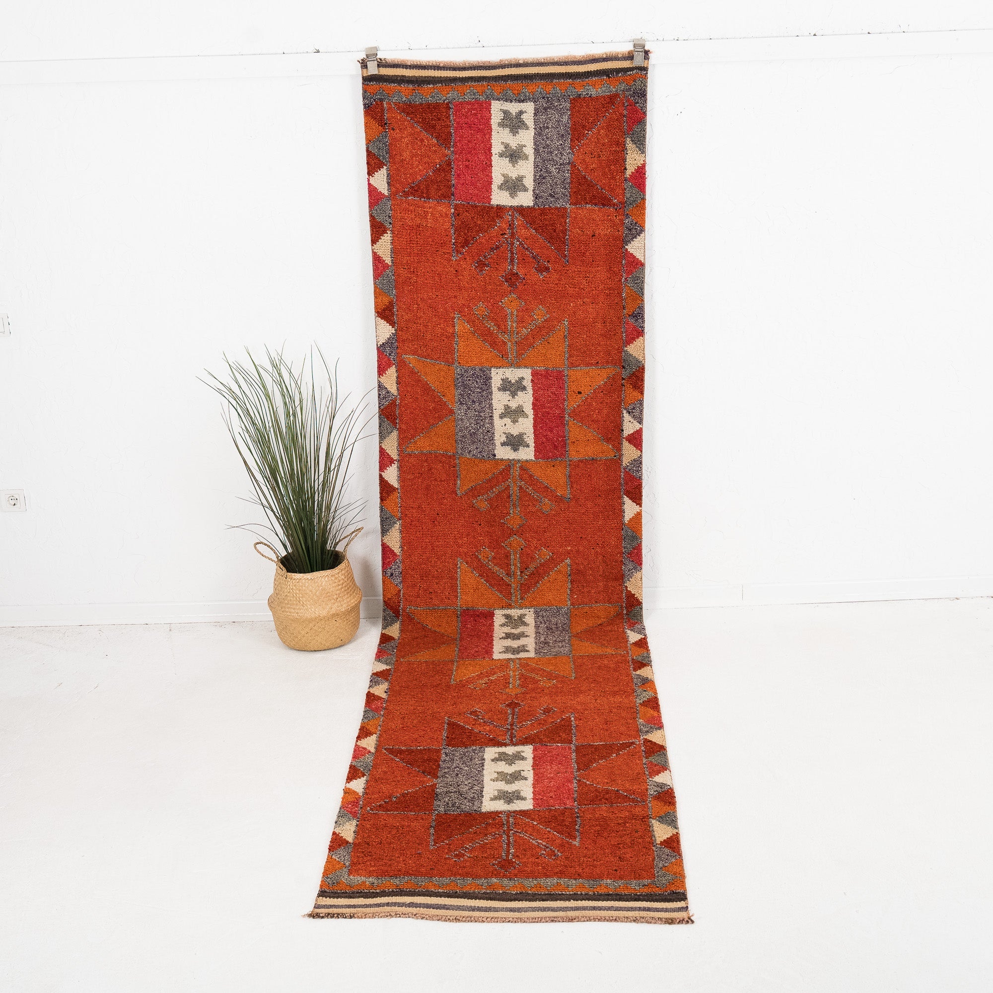 Meliryn - Vintage Turkish Runner Rug