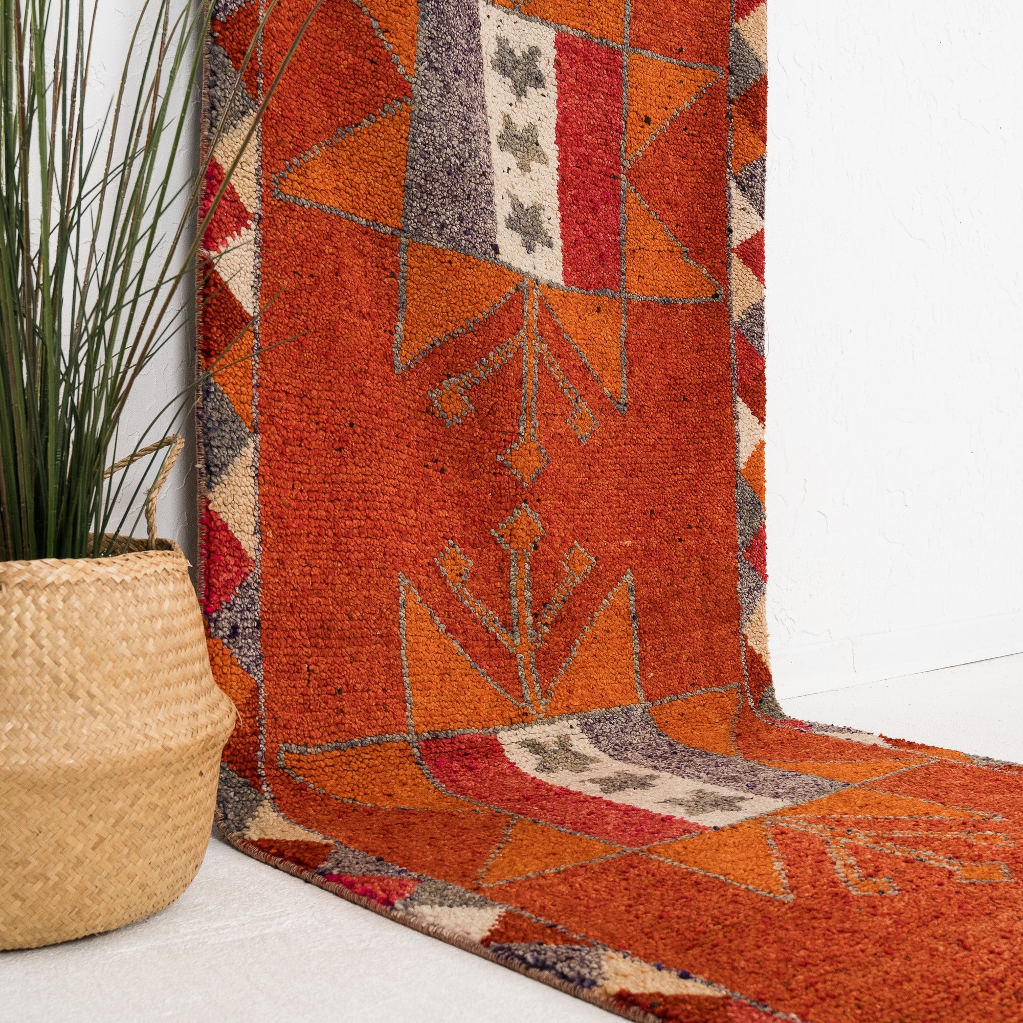 Meliryn - Vintage Turkish Runner Rug