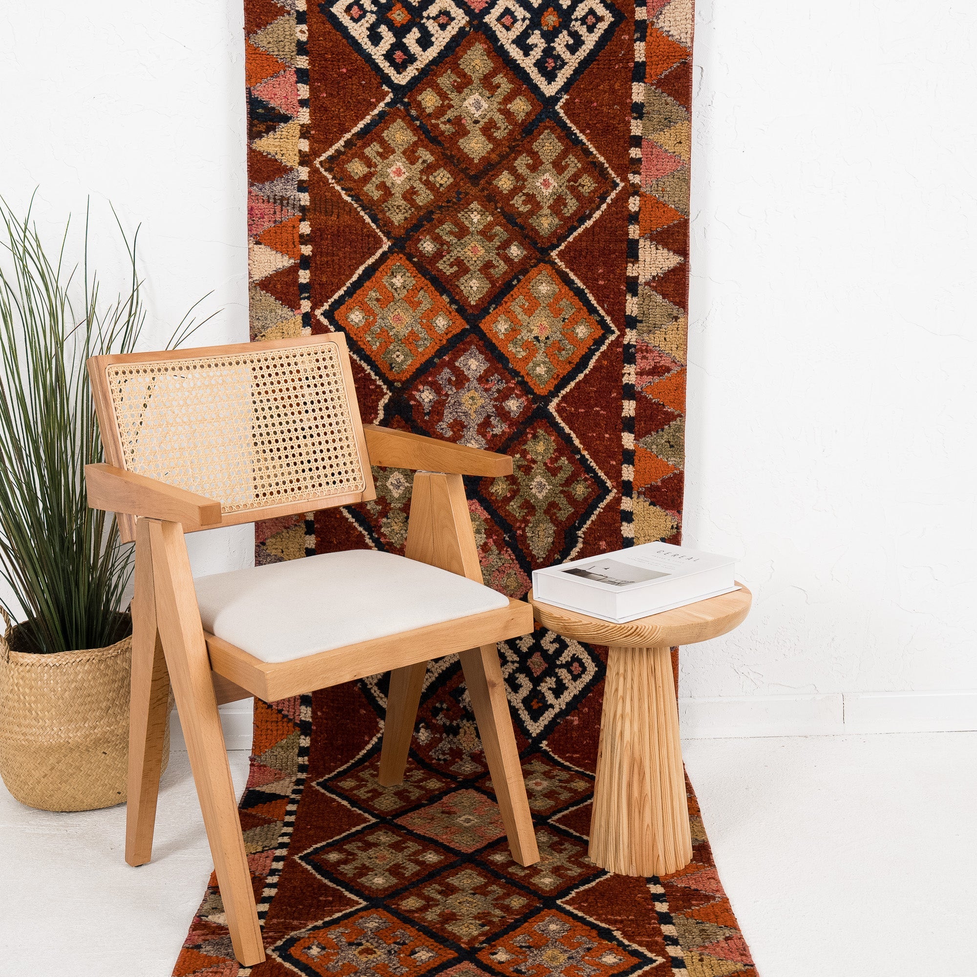 Nyssara - Vintage Turkish Runner Rug