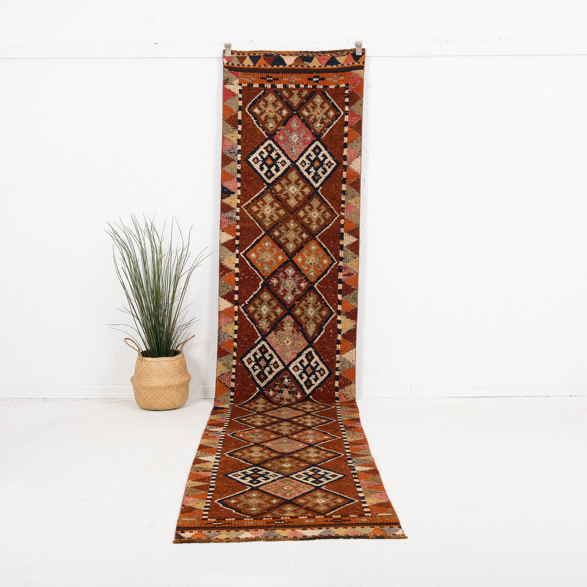 Nyssara - Vintage Turkish Runner Rug