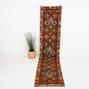 Nyssara - Vintage Turkish Runner Rug