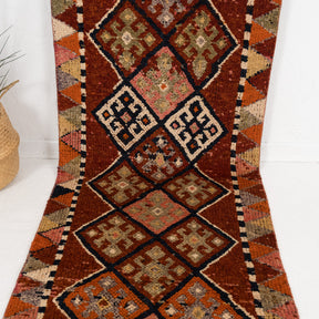Nyssara - Vintage Turkish Runner Rug