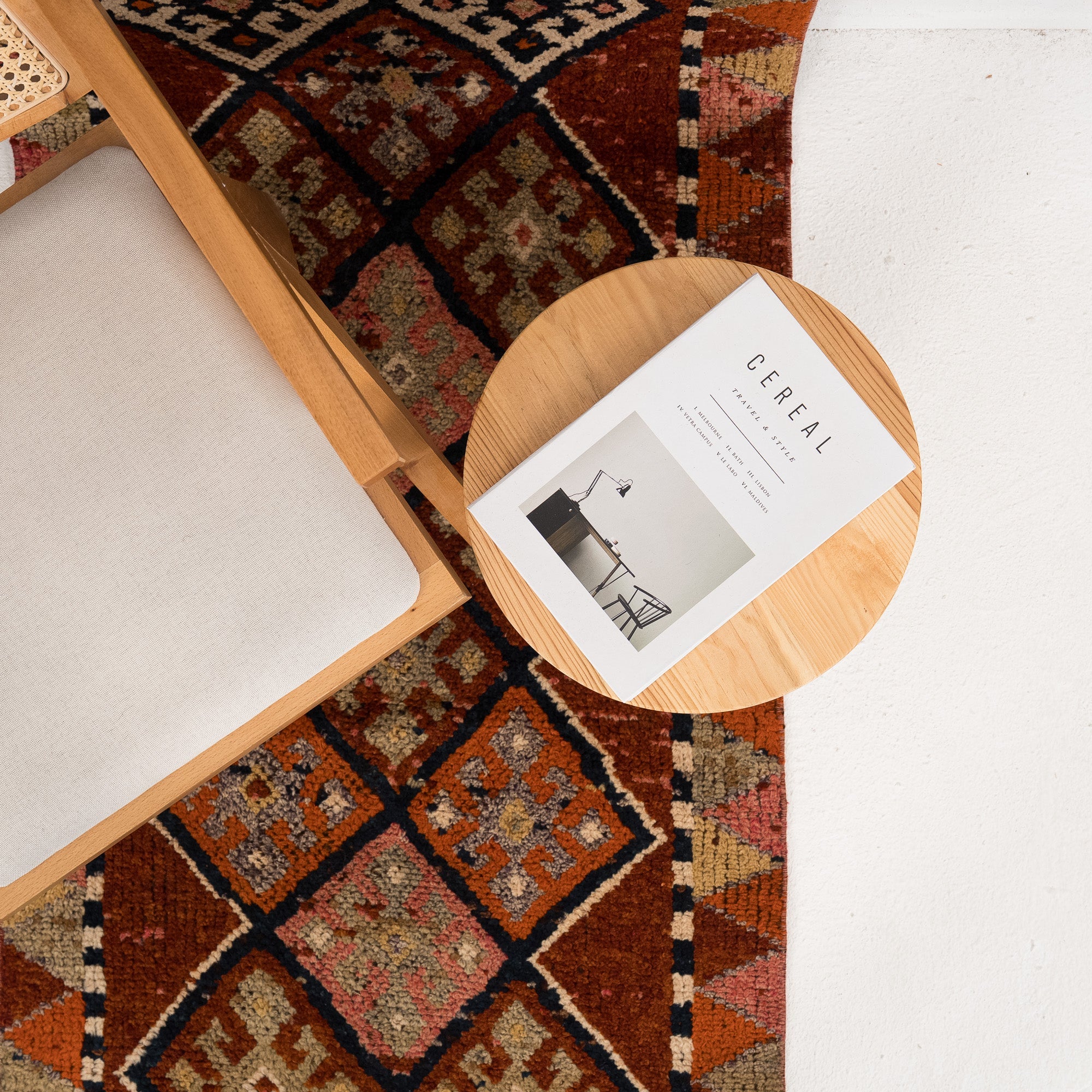 Nyssara - Vintage Turkish Runner Rug