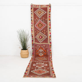Elarienne - Vintage Turkish Runner Rug