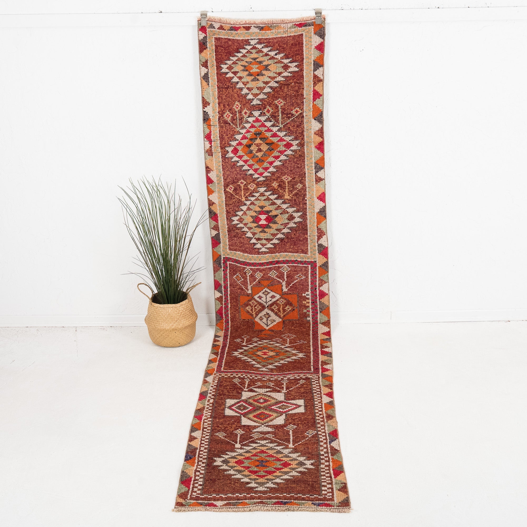 Elarienne - Vintage Turkish Runner Rug