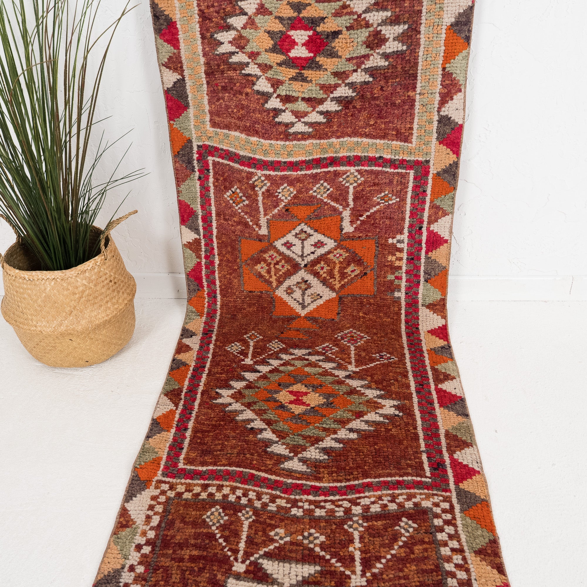Elarienne - Vintage Turkish Runner Rug