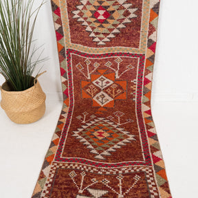 Elarienne - Vintage Turkish Runner Rug