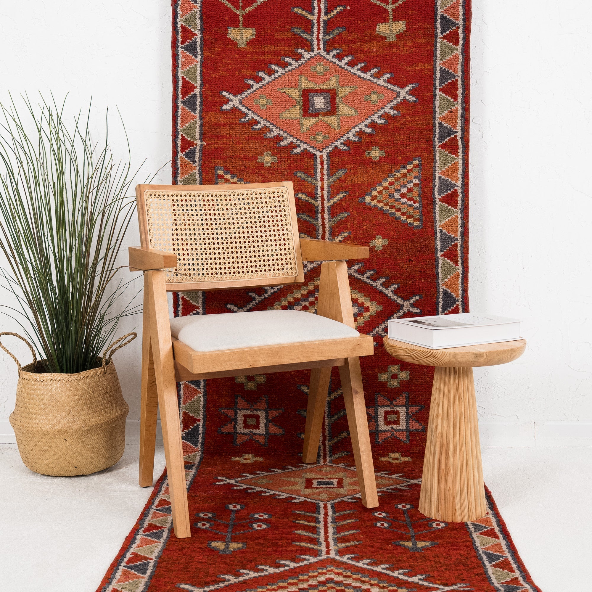 Mirelyra - Vintage Turkish Runner Rug