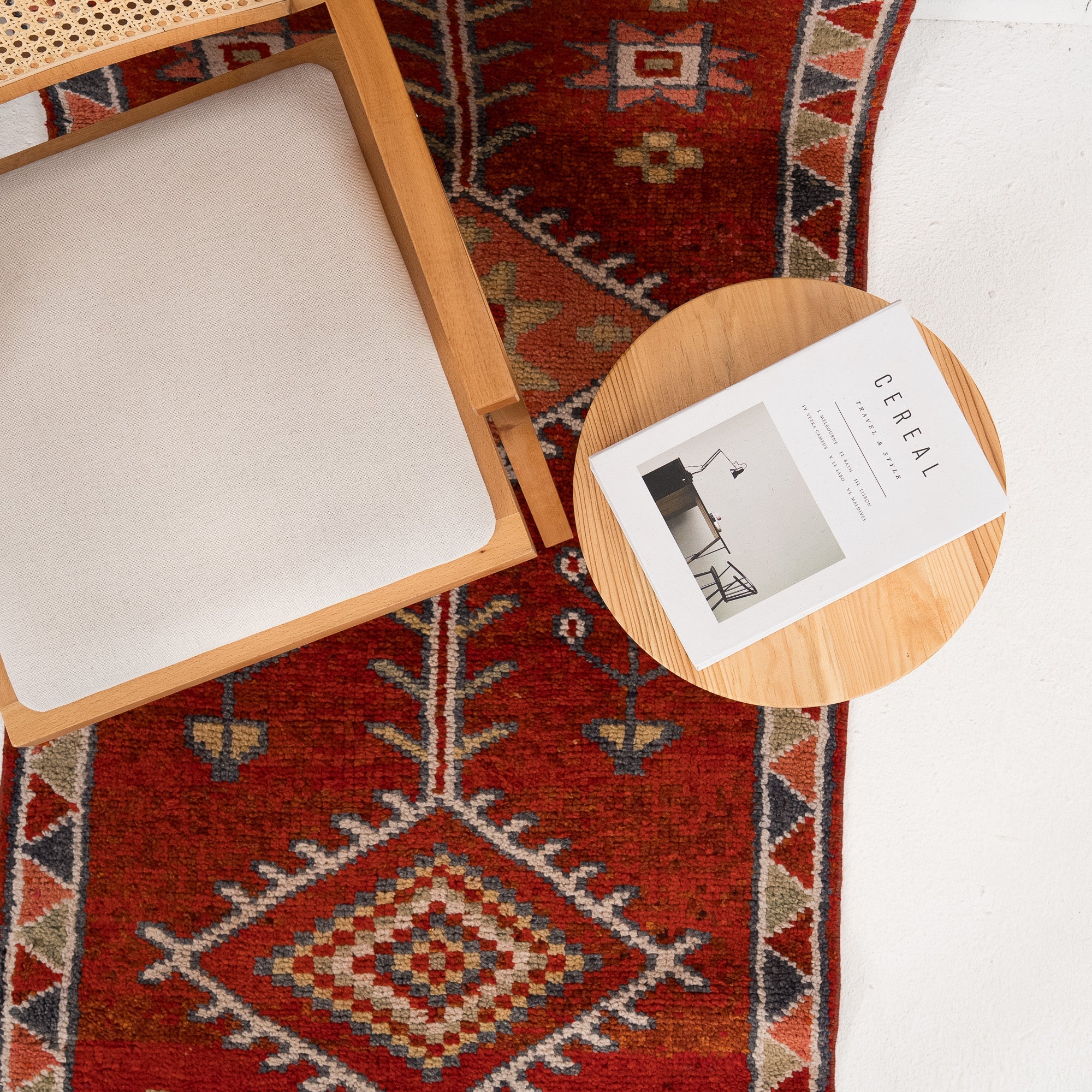 Mirelyra - Vintage Turkish Runner Rug