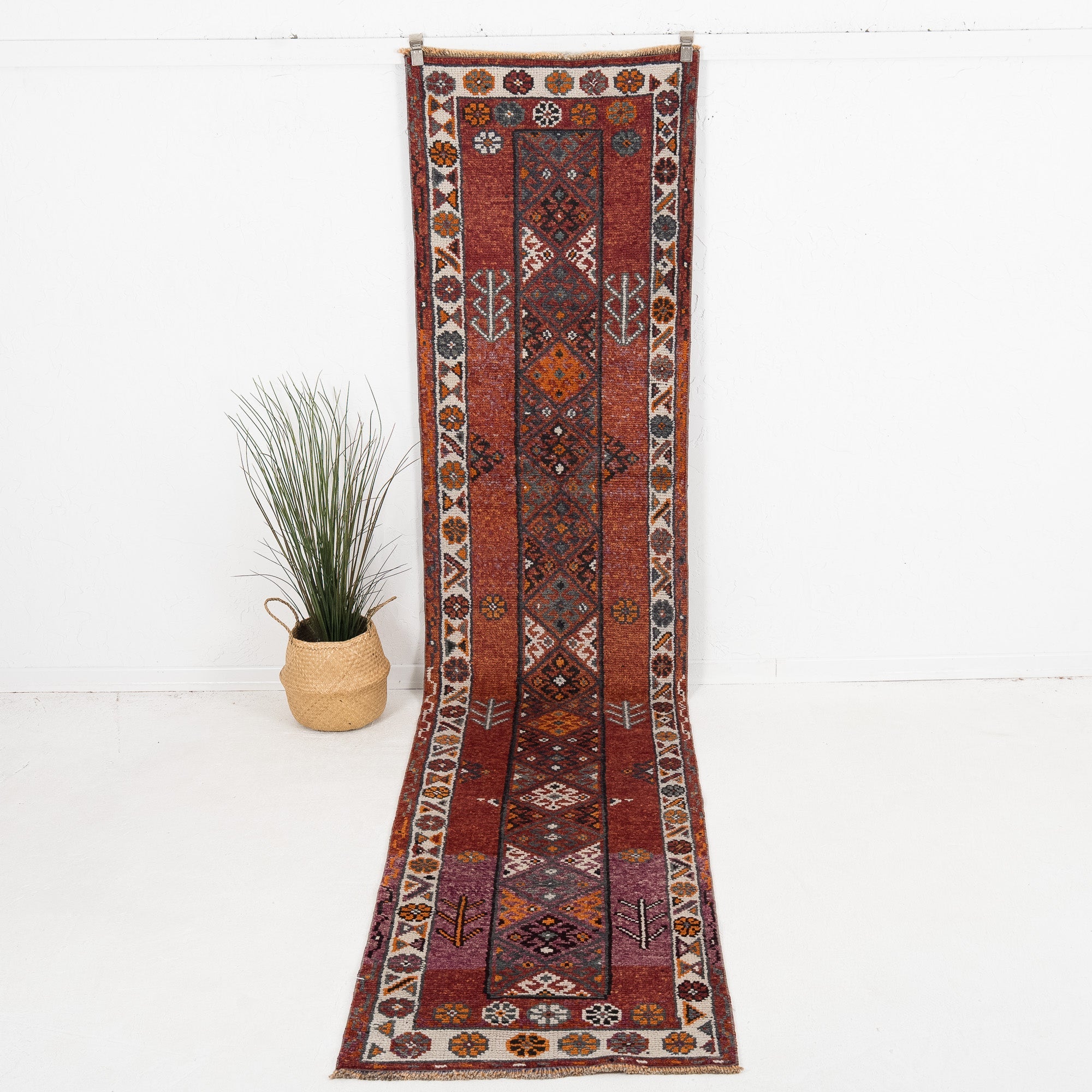 Ovelisse - Vintage Turkish Runner Rug