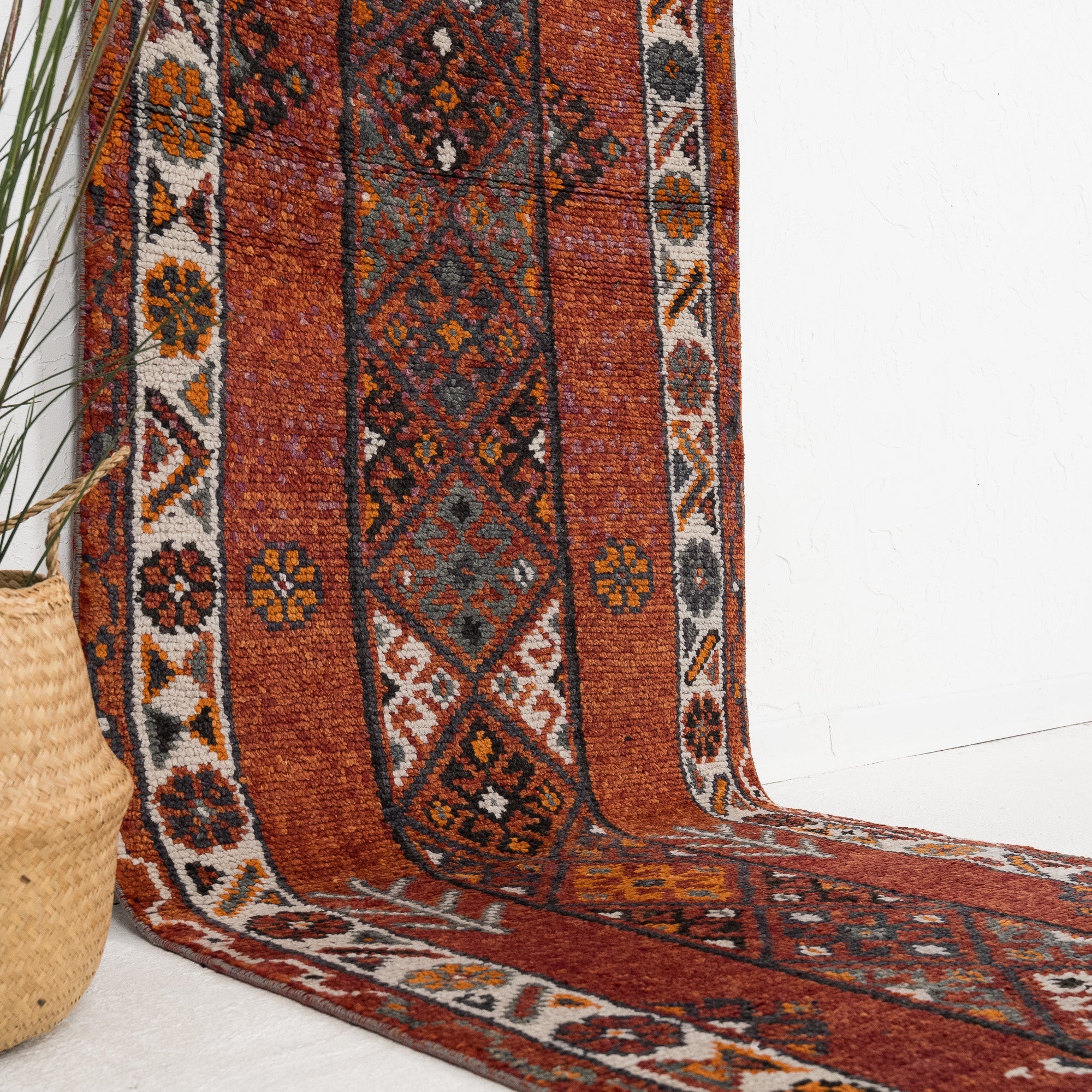 Ovelisse - Vintage Turkish Runner Rug