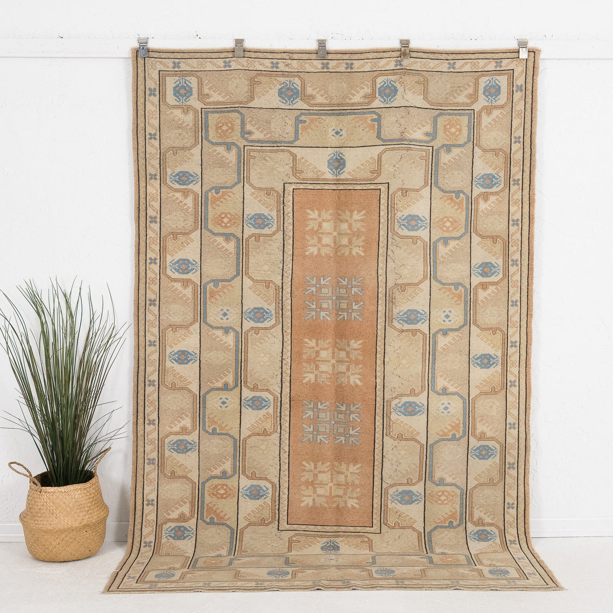 Rosaryna - Vintage Turkish Area Rug