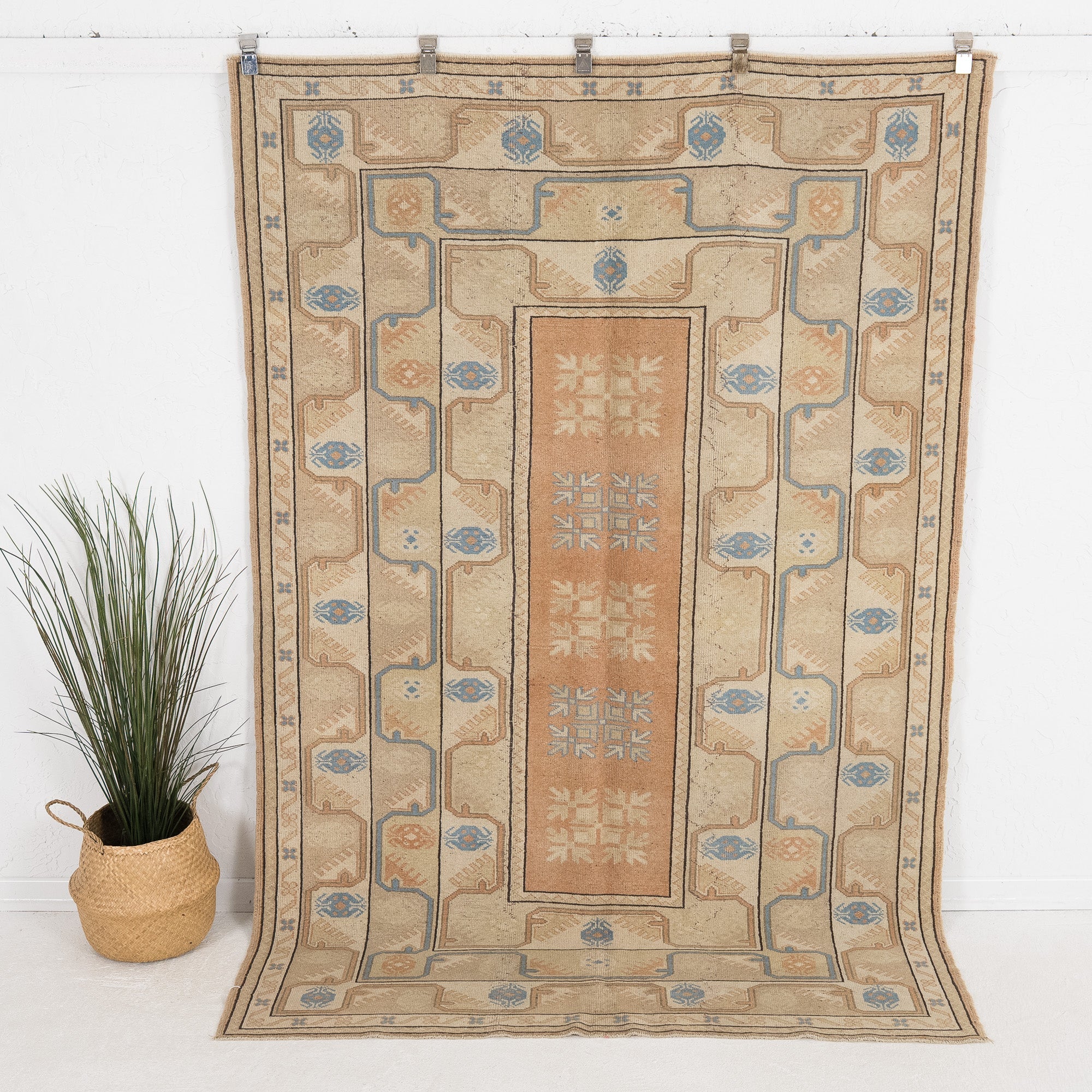 Rosaryna - Vintage Turkish Area Rug