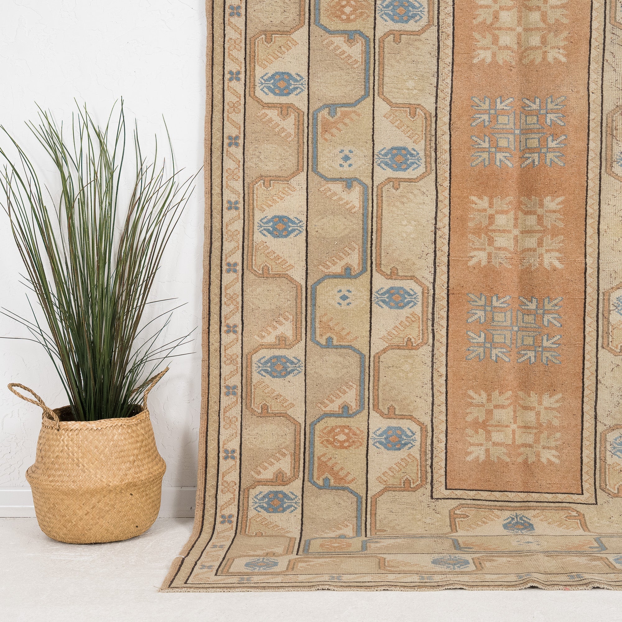 Rosaryna - Vintage Turkish Area Rug
