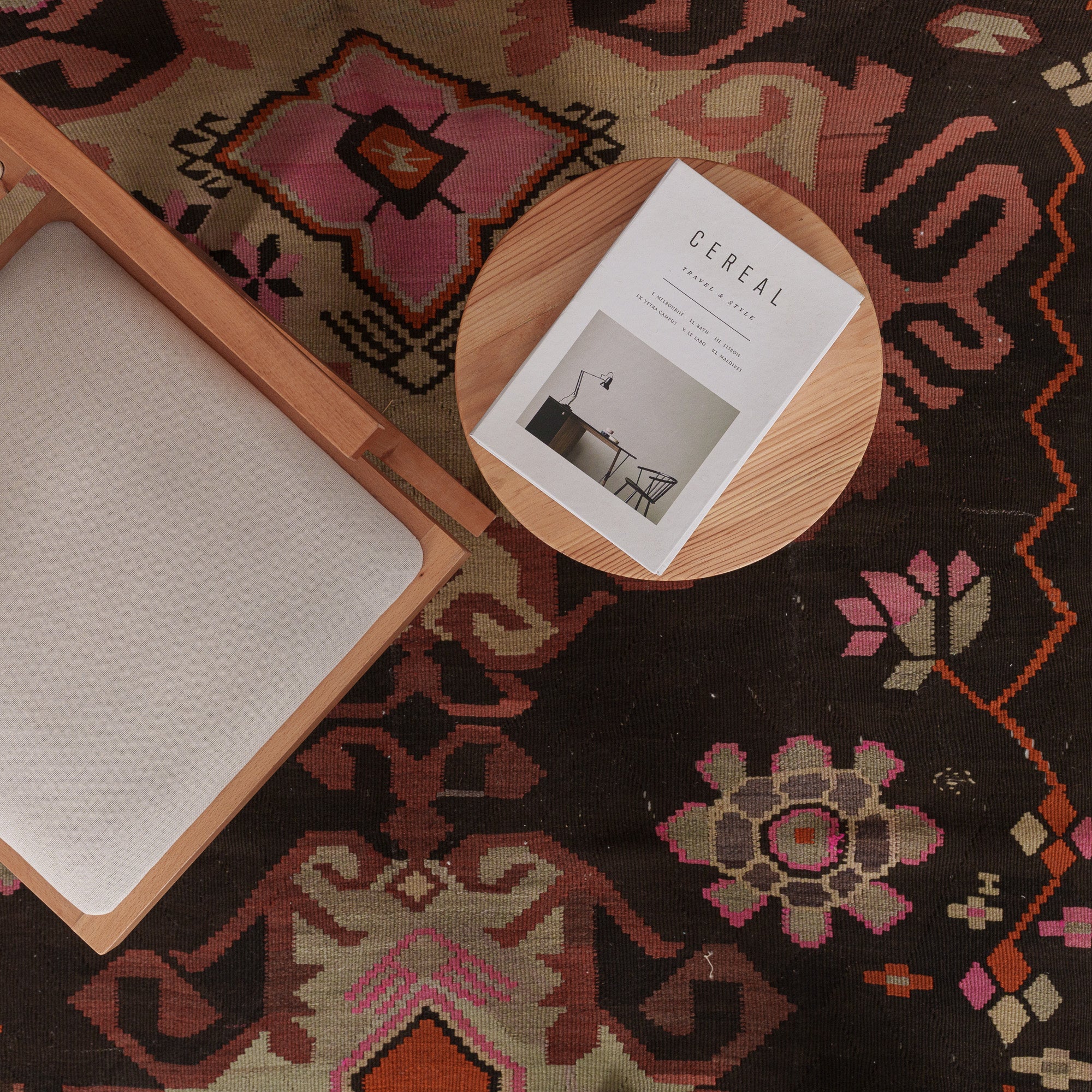 Urieless - Vintage Turkish Area Rug