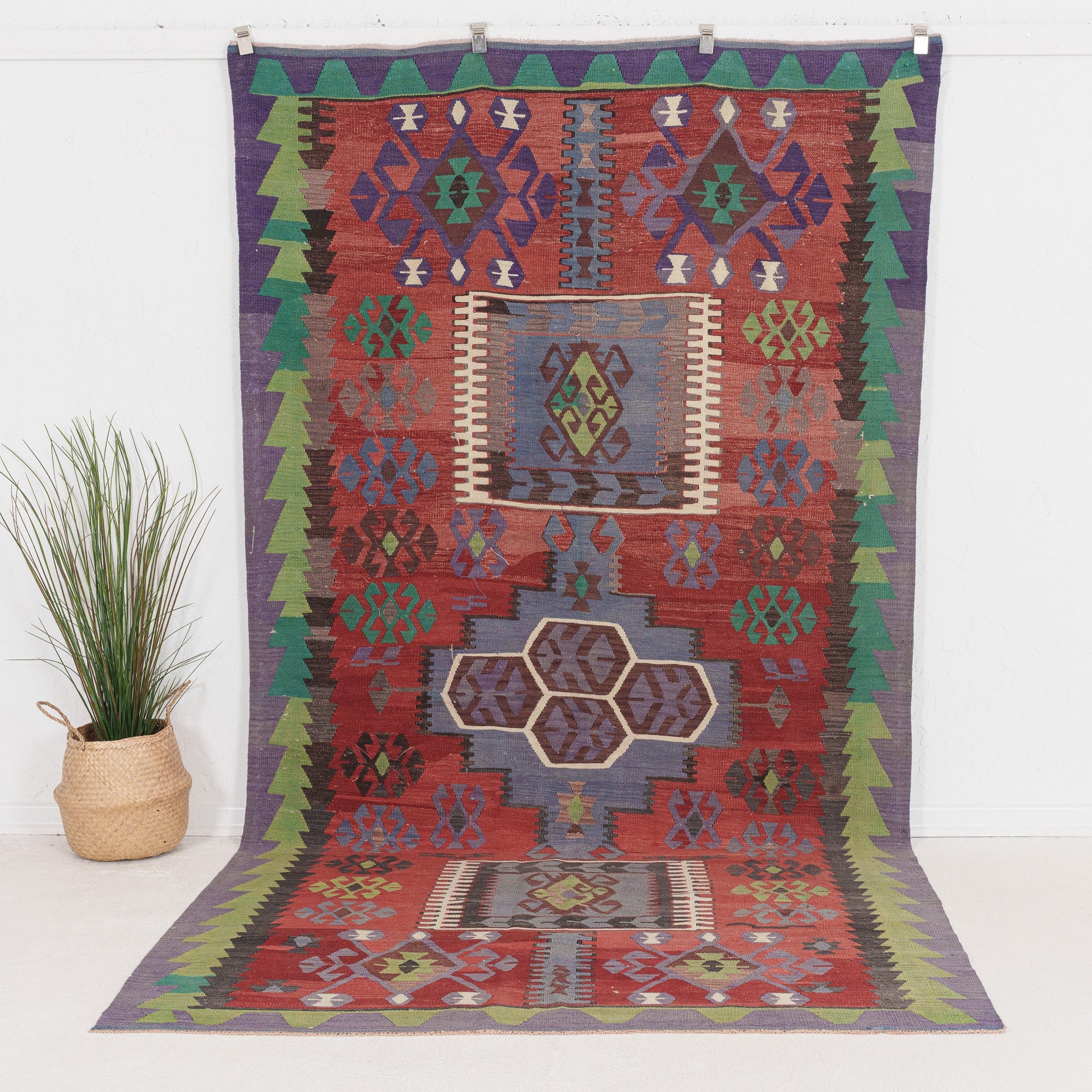 Urielia - Vintage Turkish Area Rug