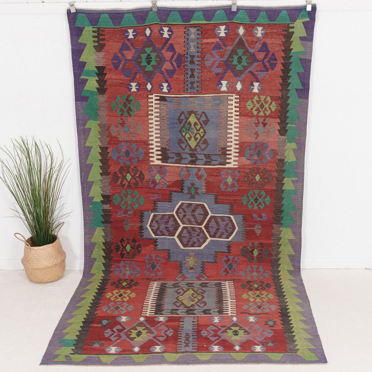 Urielia - Vintage Turkish Area Rug