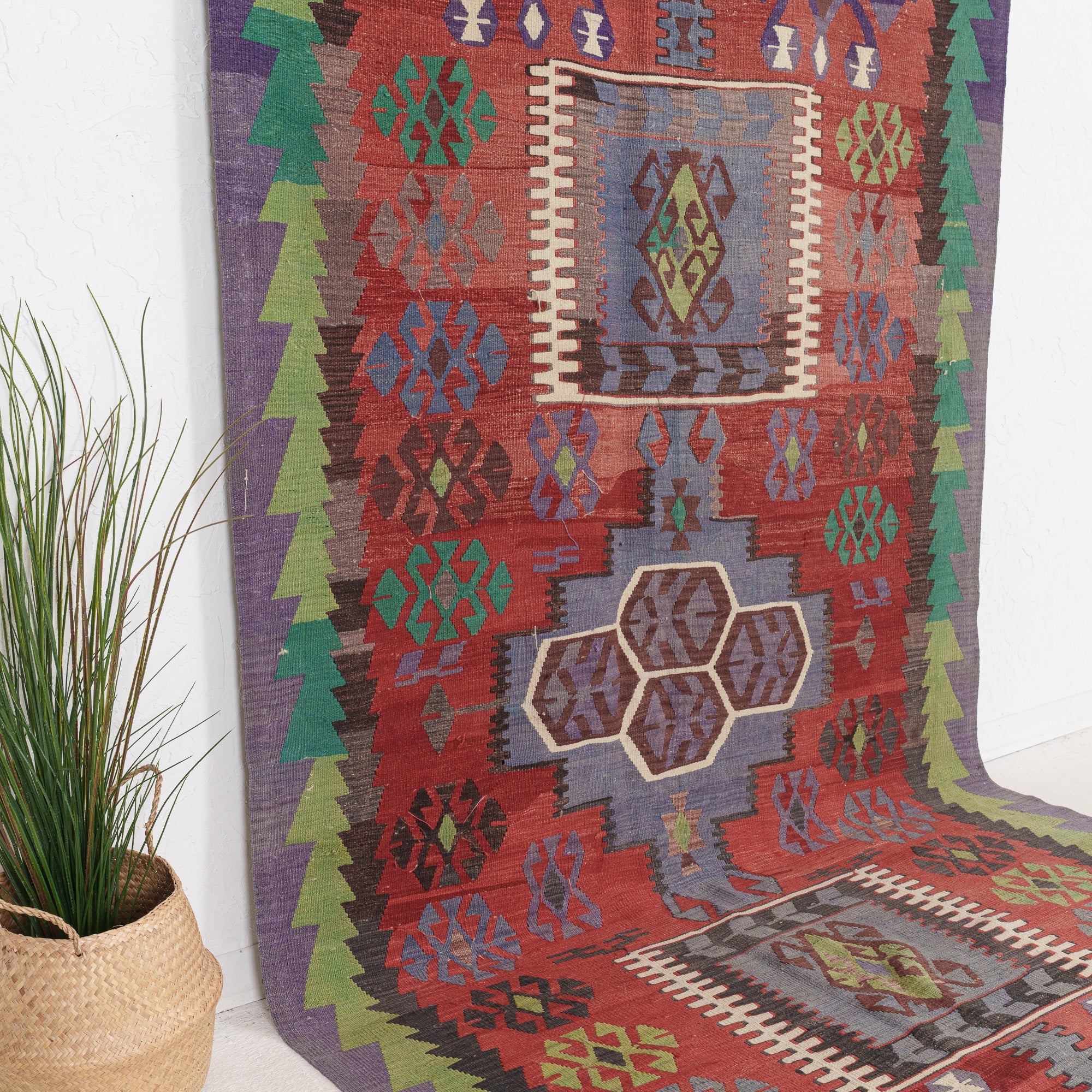 Urielia - Vintage Turkish Area Rug