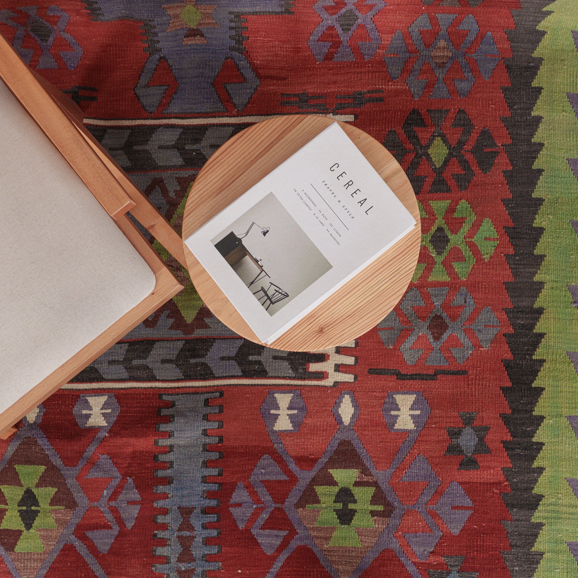 Urielia - Vintage Turkish Area Rug