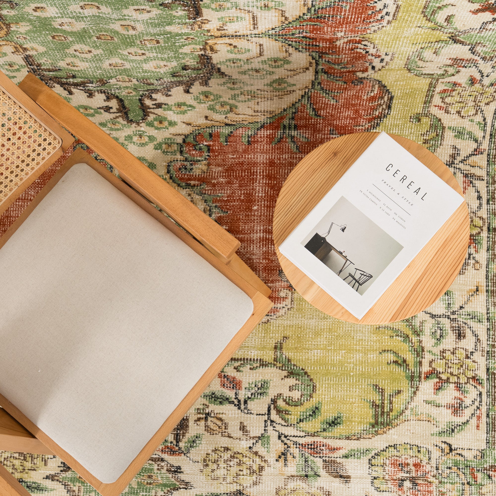 Aeralyn - Vintage Turkish Area Rug