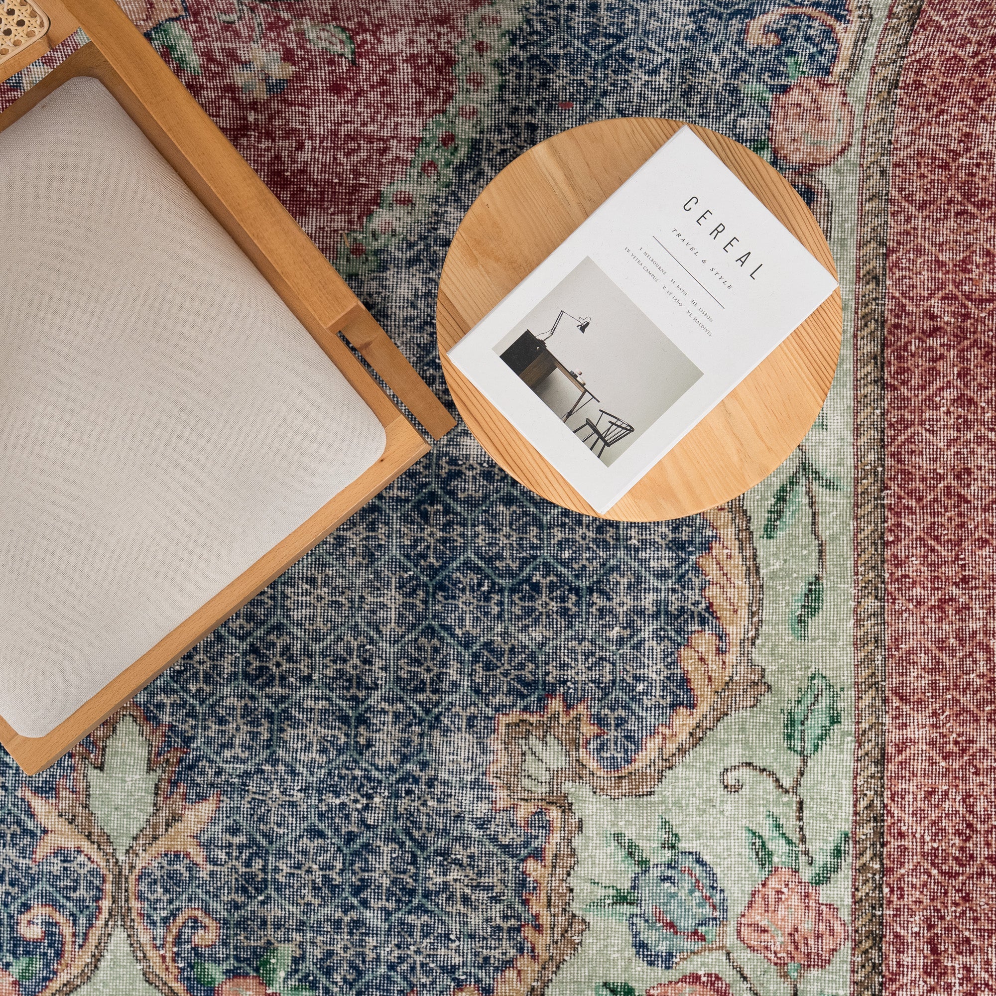 Ferisette - Vintage Turkish Area Rug