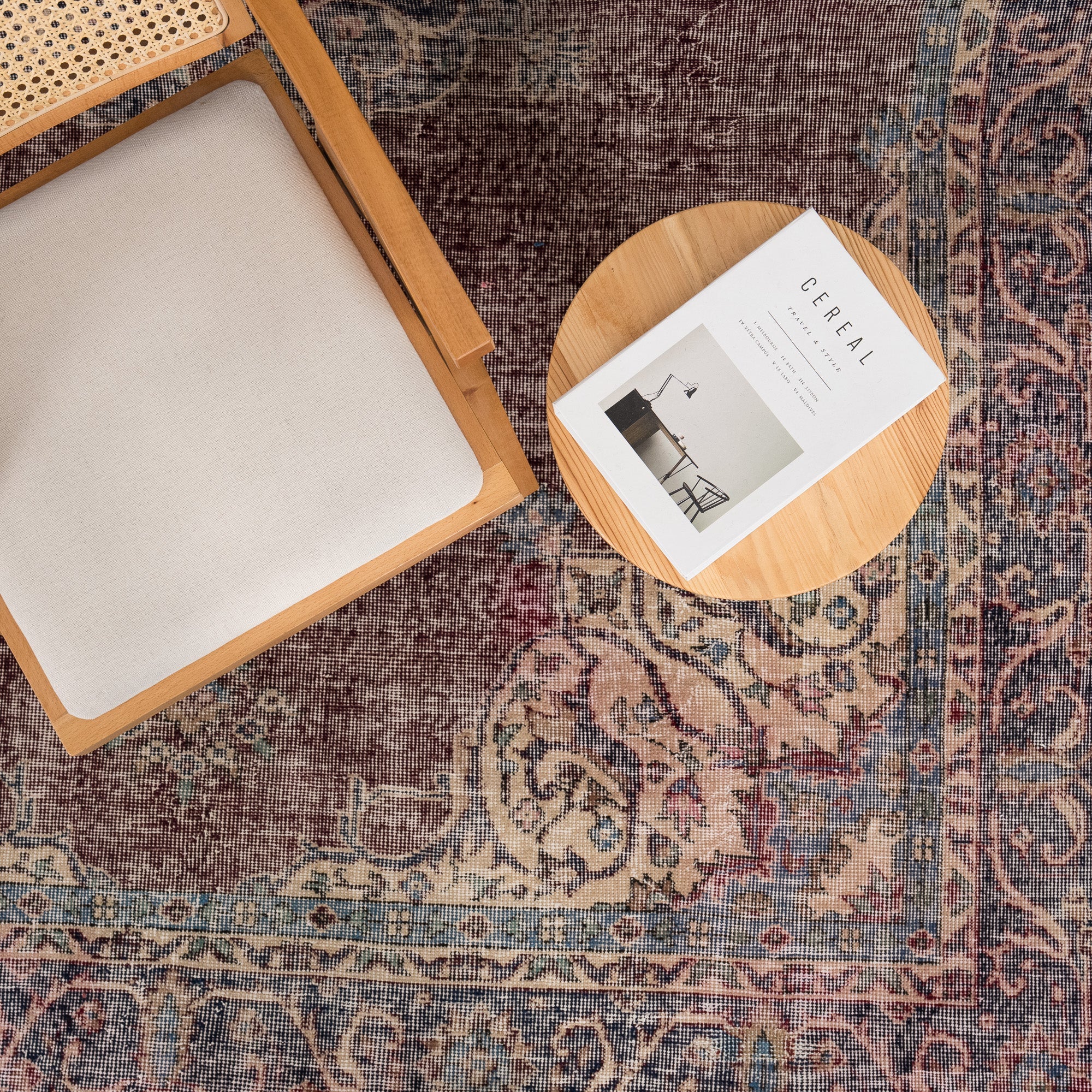 Sylvaria - Vintage Turkish Area Rug