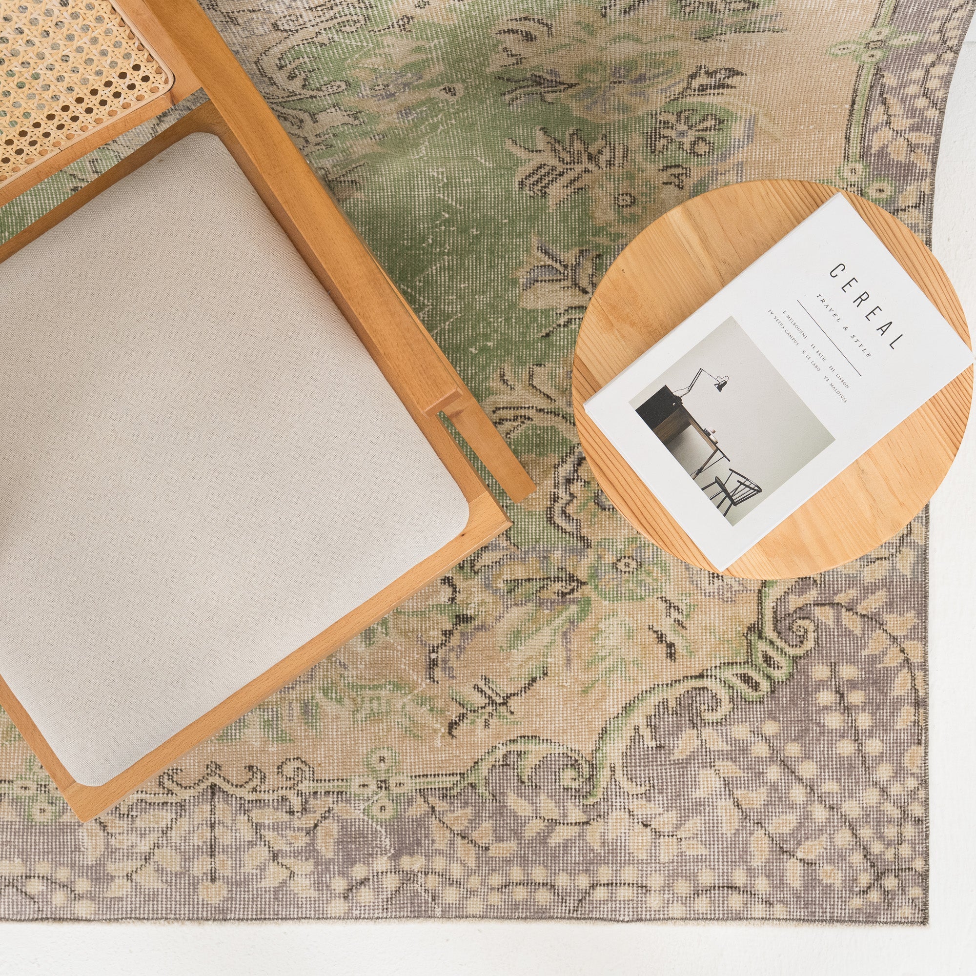 Avryelle - Vintage Turkish Area Rug