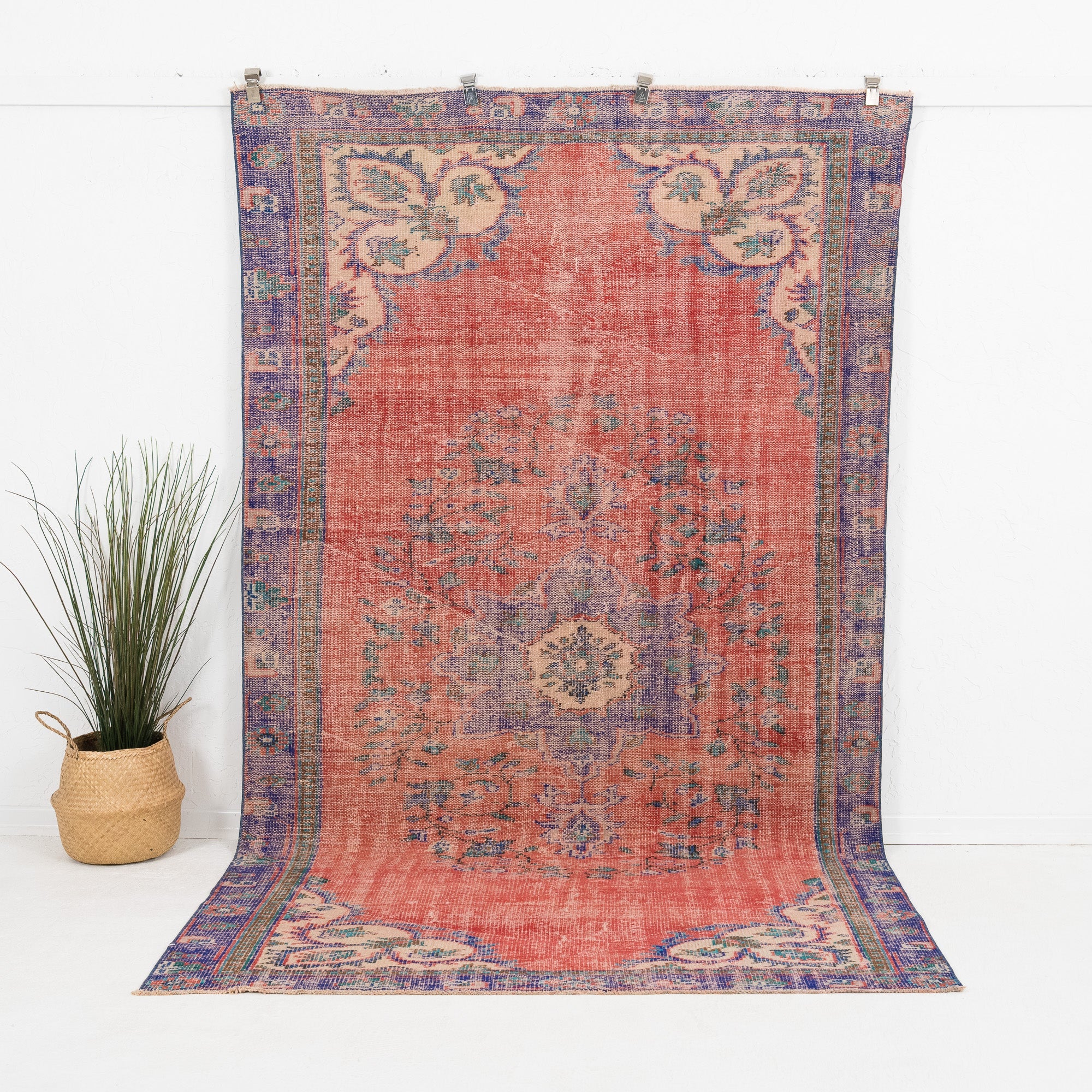 Fioralyn - Vintage Turkish Area Rug