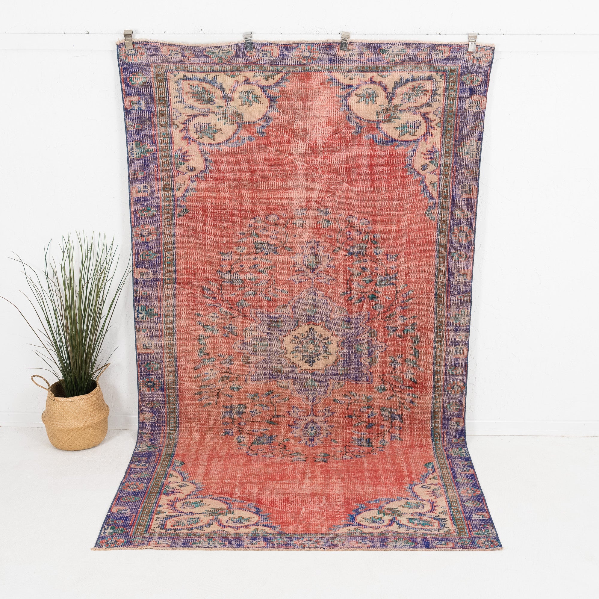 Fioralyn - Vintage Turkish Area Rug