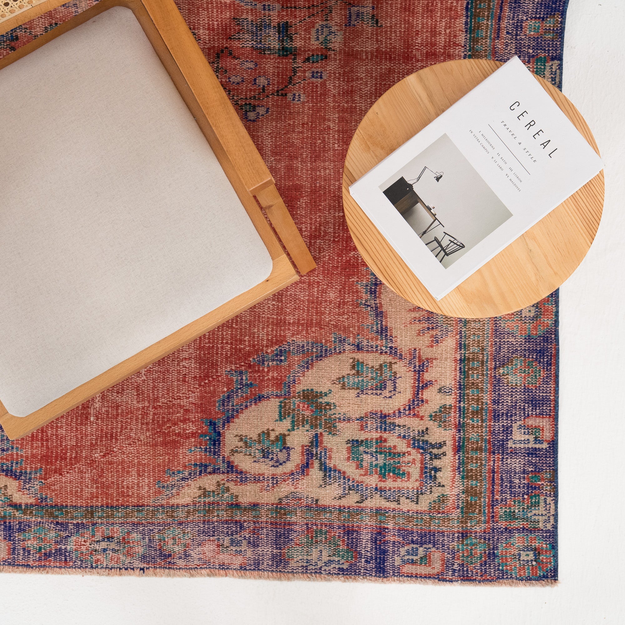 Fioralyn - Vintage Turkish Area Rug