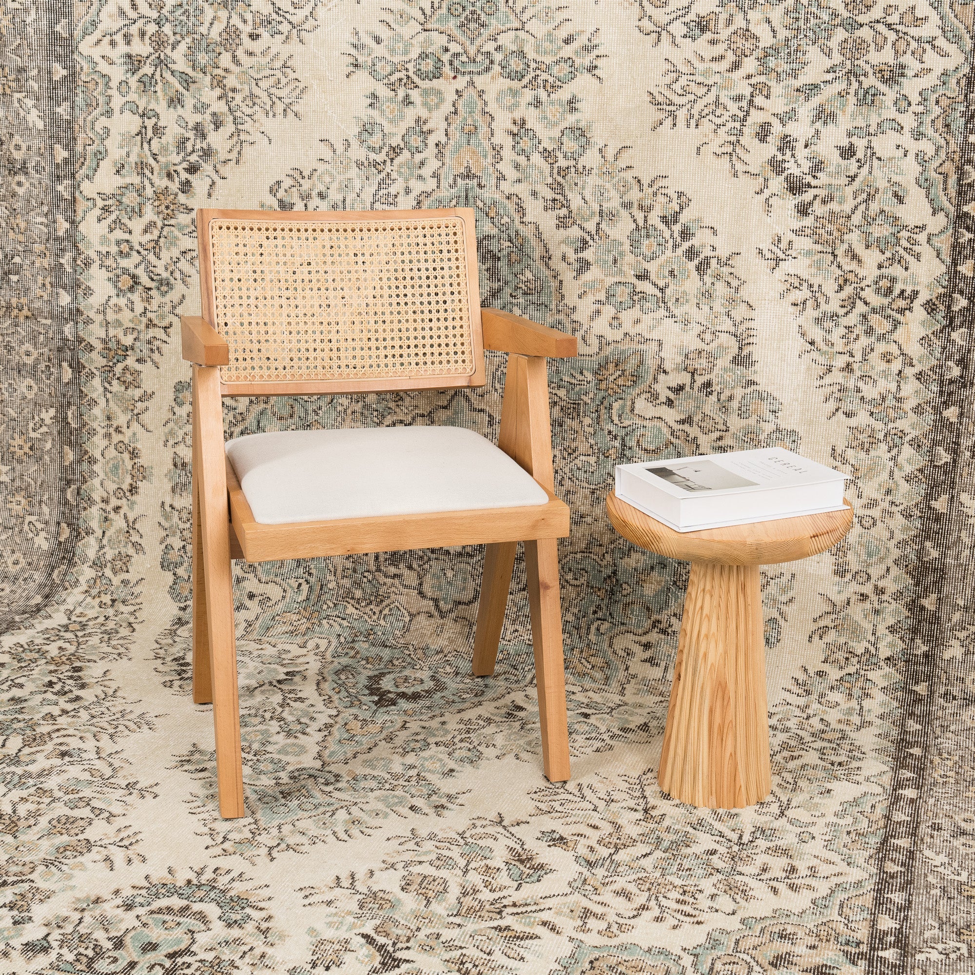 Elyndra - Vintage Turkish Area Rug