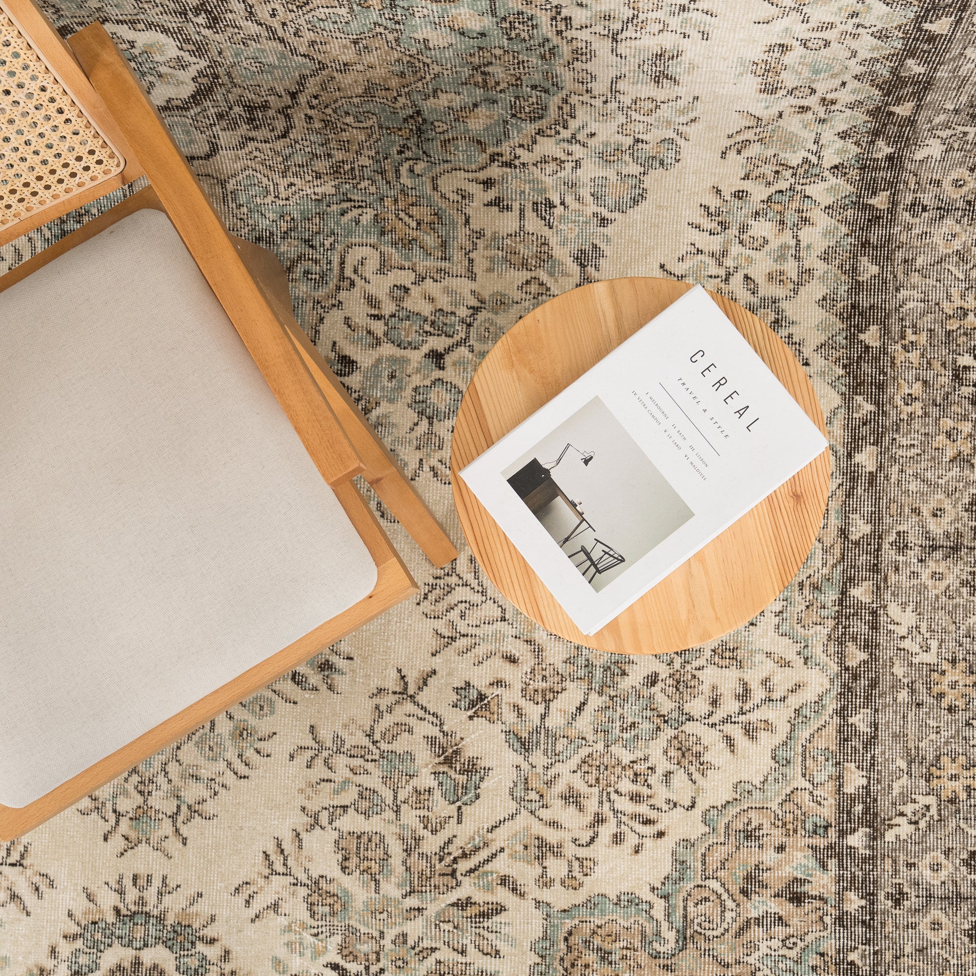 Elyndra - Vintage Turkish Area Rug