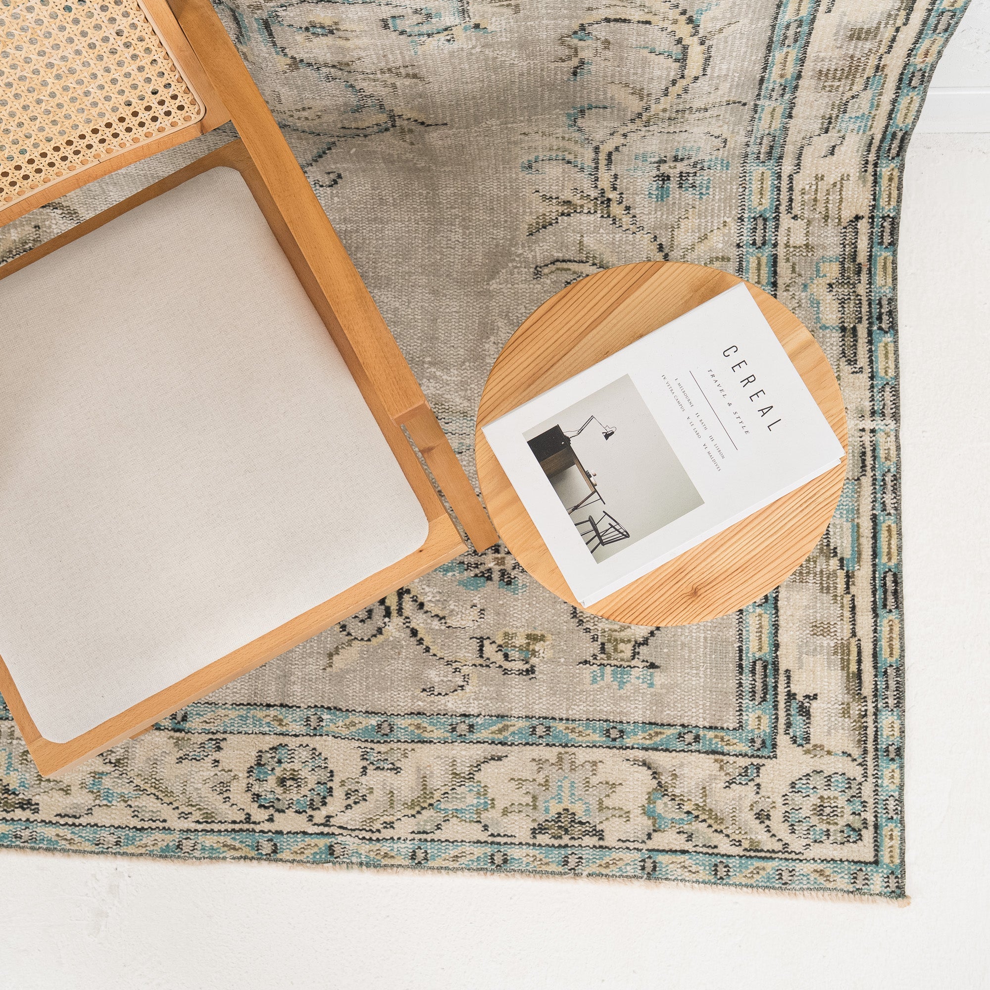 Olyrisa - Vintage Turkish Area Rug