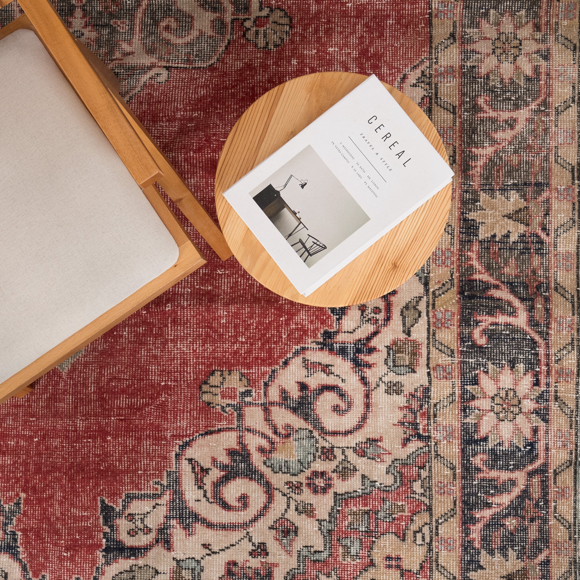 Virelia - Vintage Turkish Area Rug