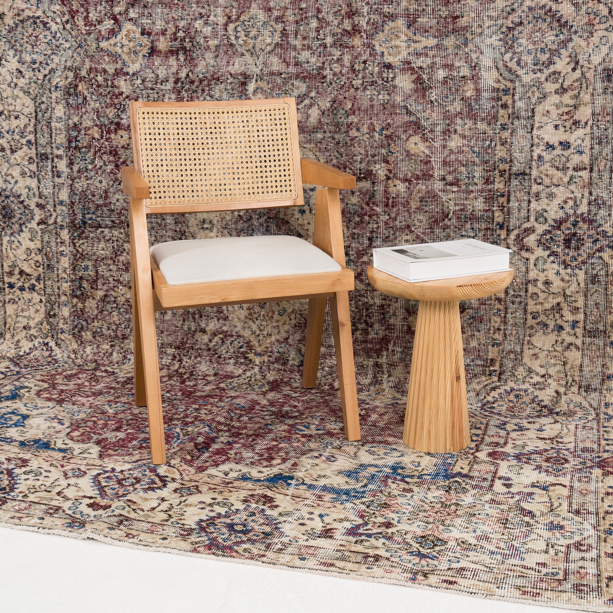 Therinae - Vintage Turkish Area Rug
