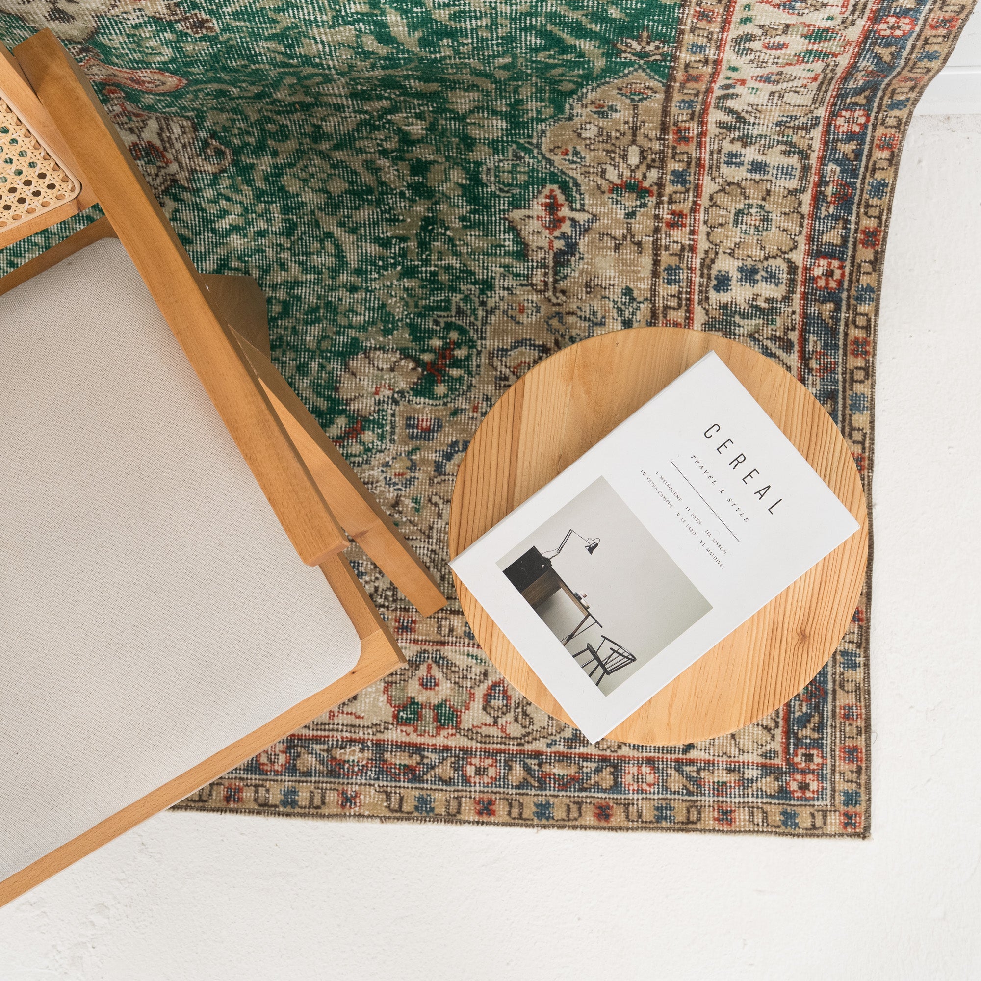 Lysavine - Vintage Turkish Area Rug