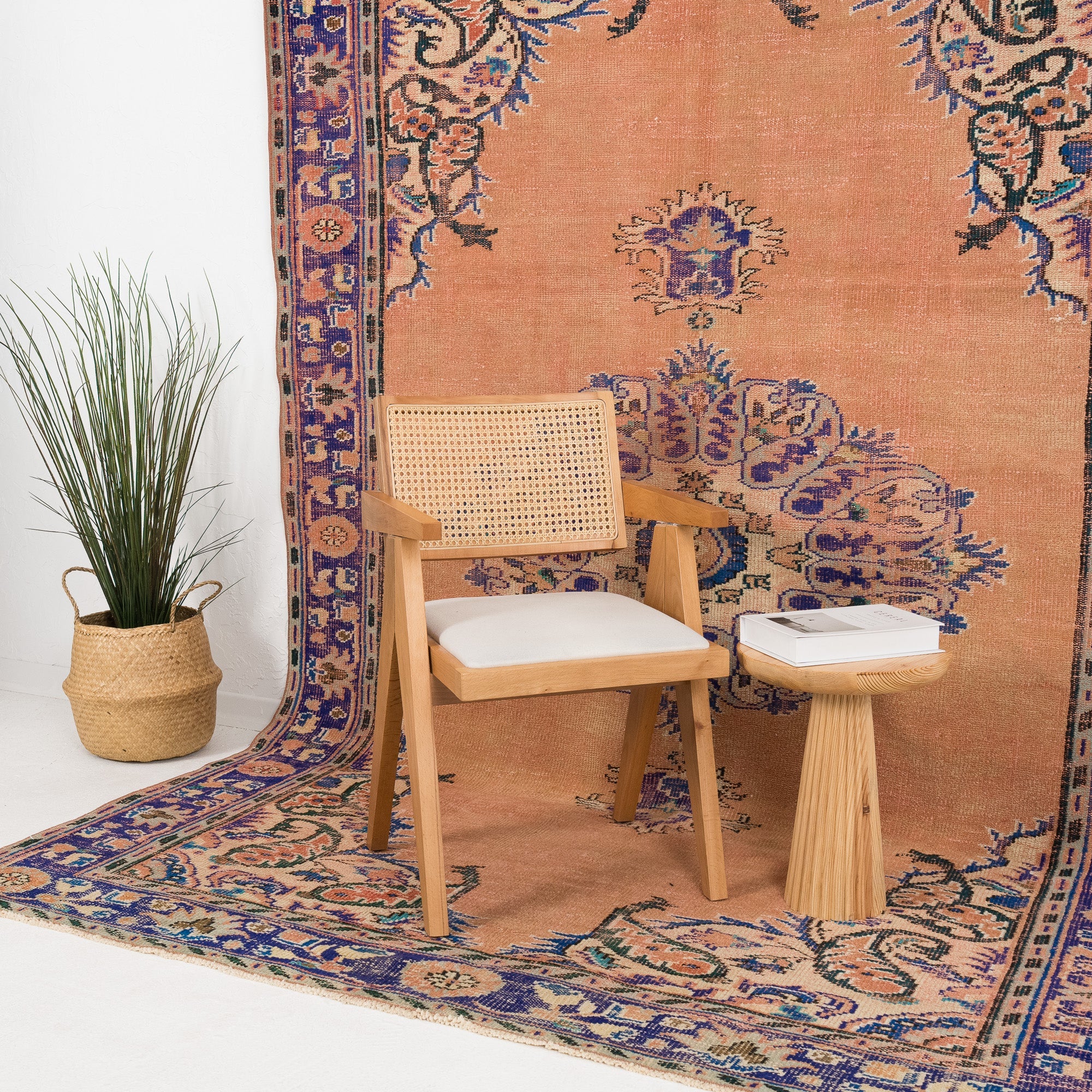 Elvaria - Vintage Turkish Area Rug