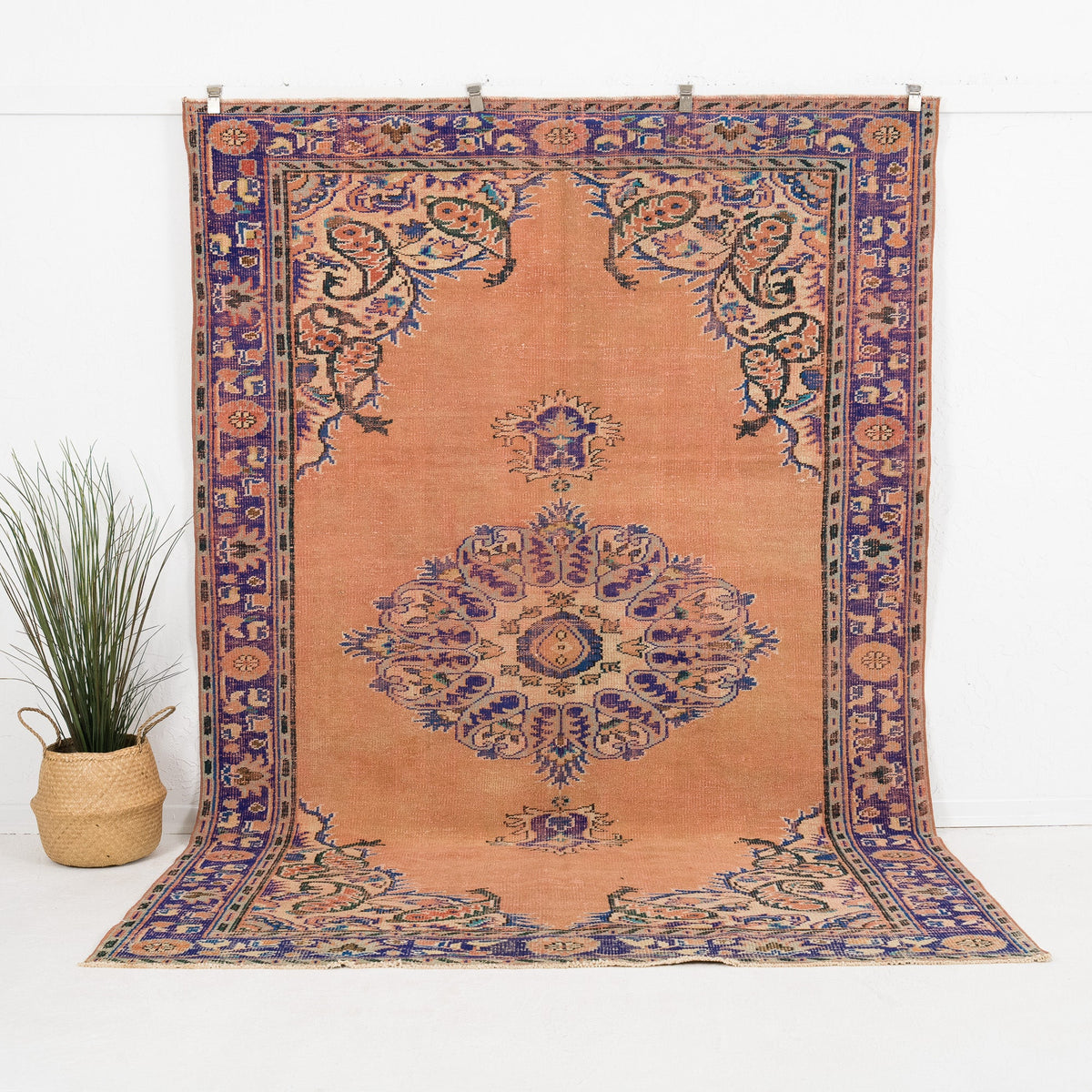 Elvaria - Vintage Turkish Area Rug