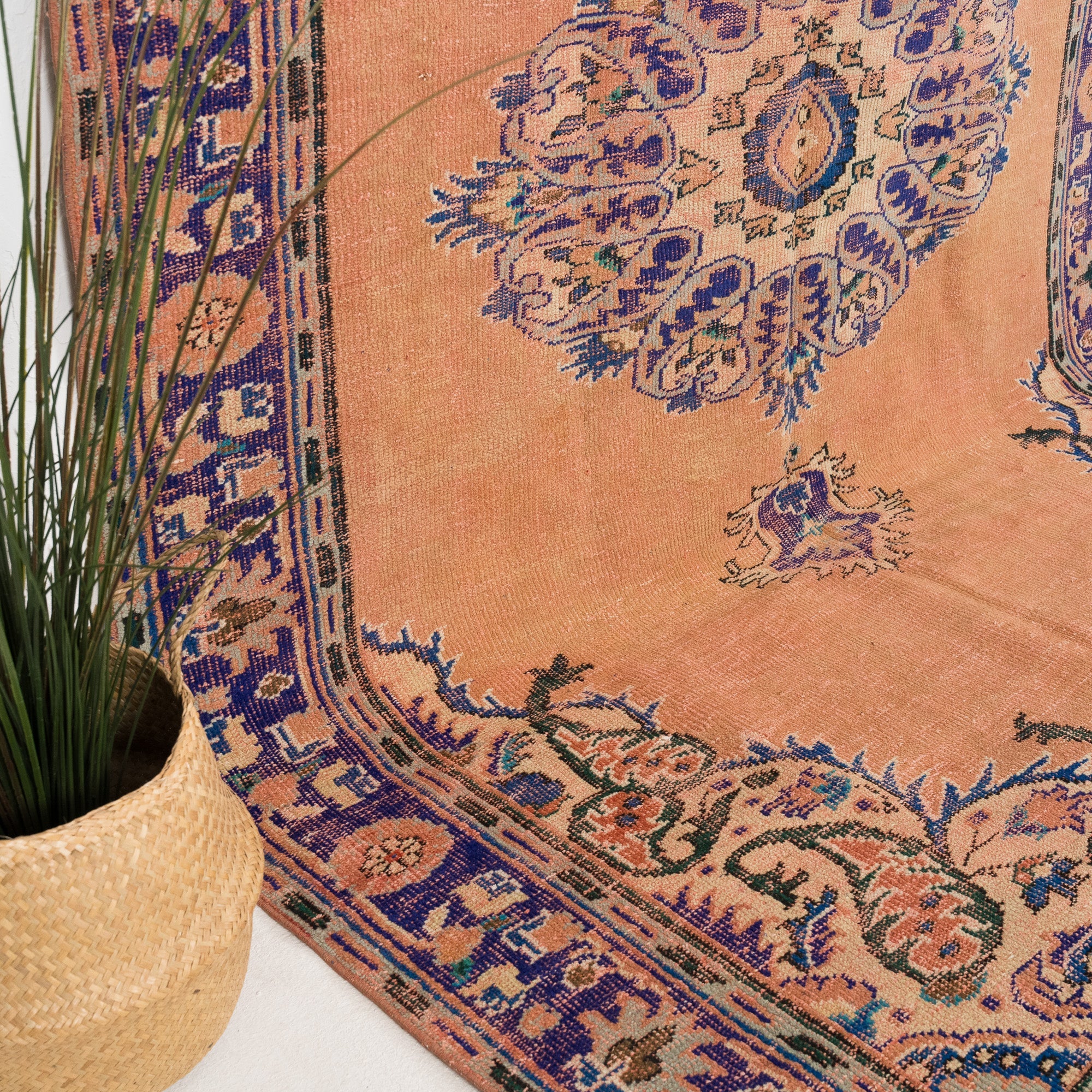 Elvaria - Vintage Turkish Area Rug