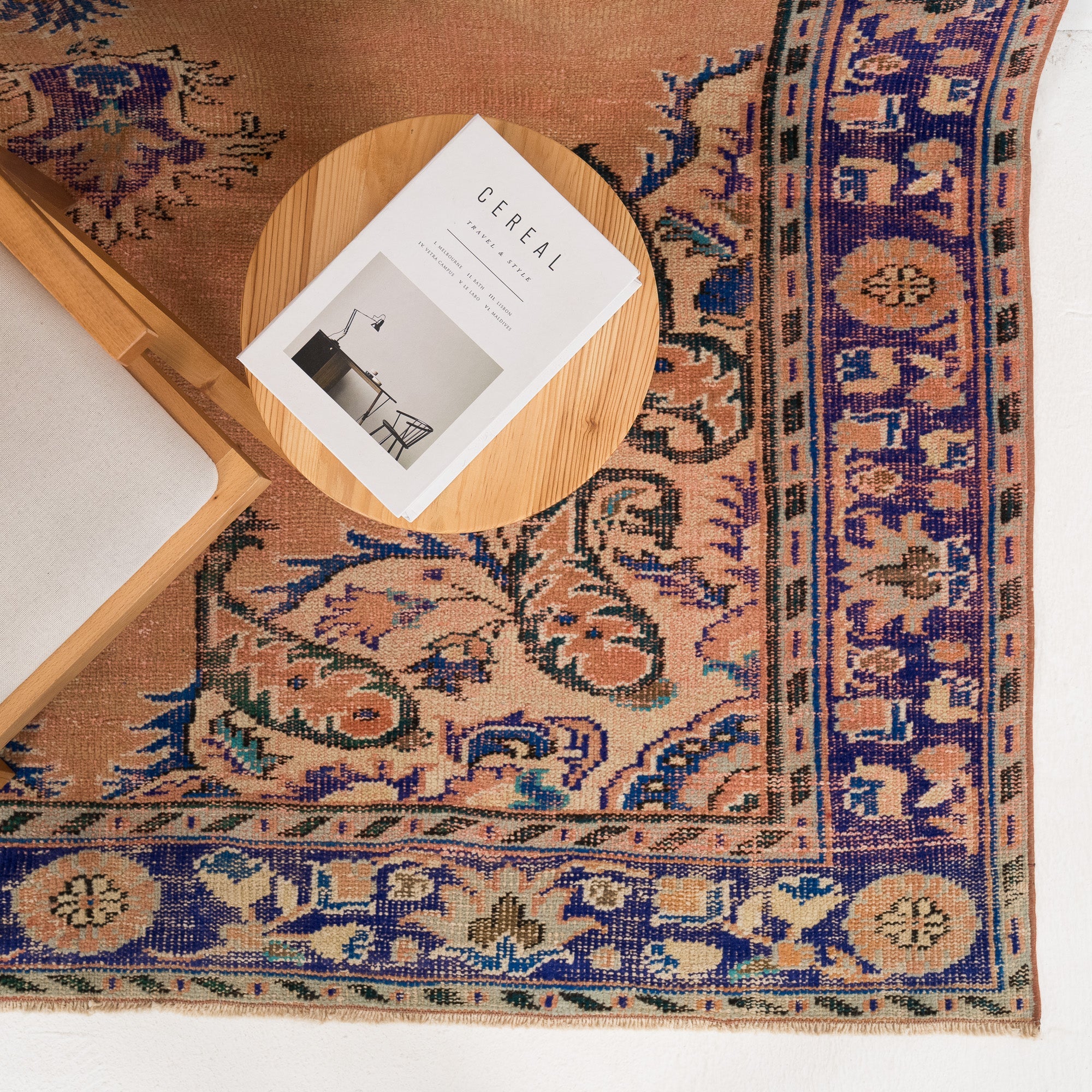 Elvaria - Vintage Turkish Area Rug